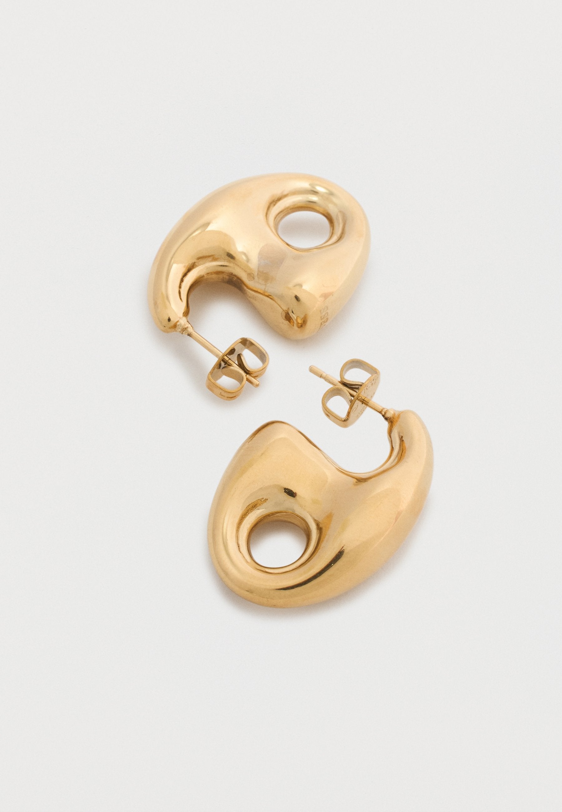 MARINA - Earrings - yellow gold-coloured