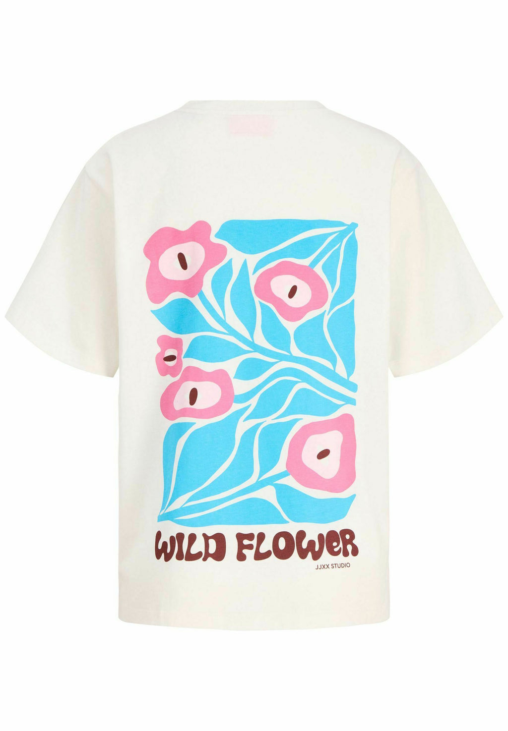 JXBLOMMA - Print T-shirt - blanc de blanc