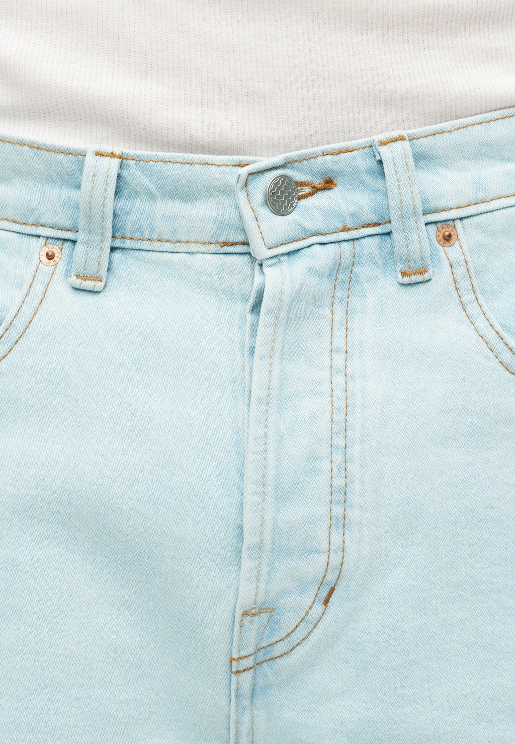 Denim shorts - blue ice
