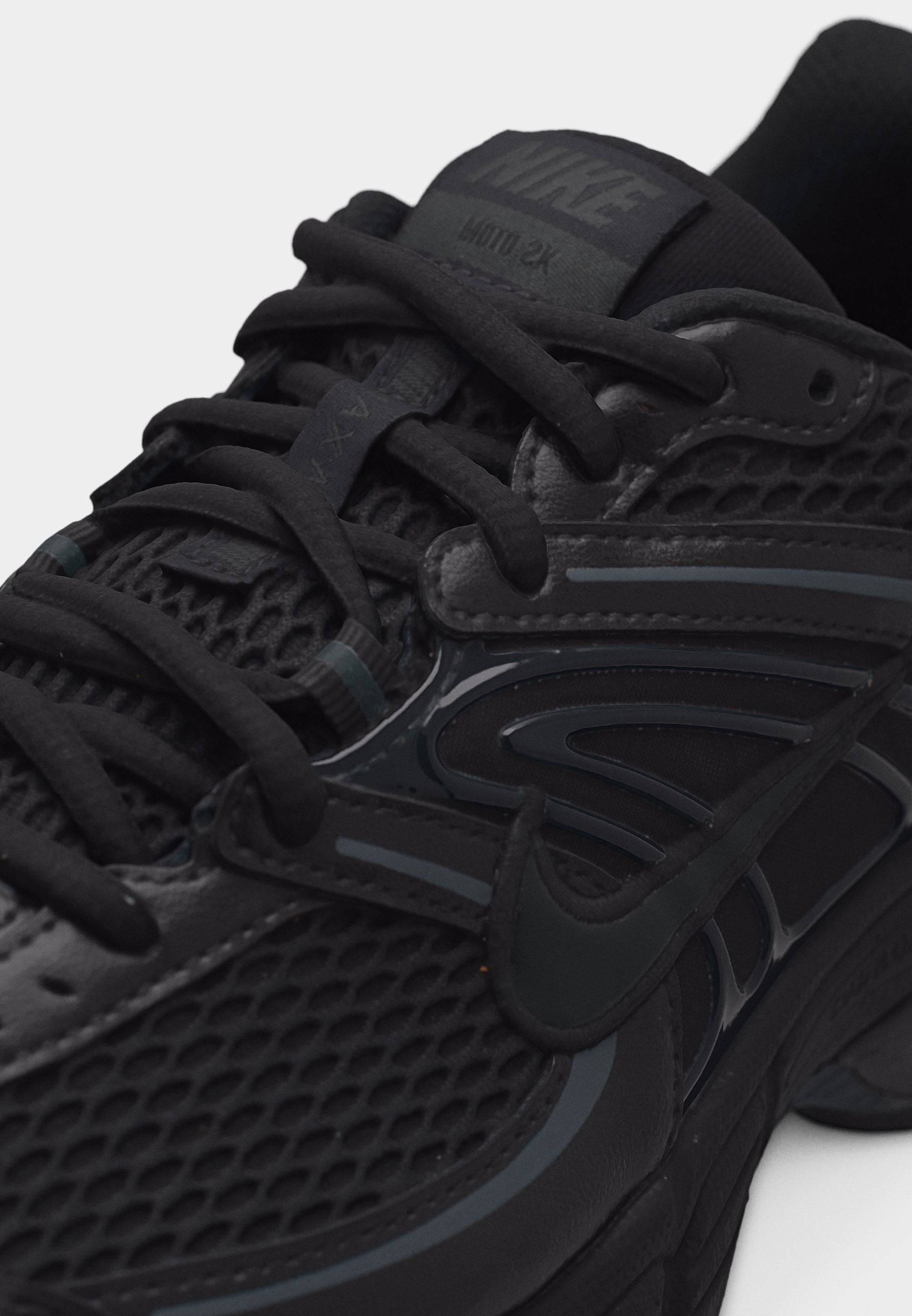 AIR MAX MOTO 2K UNISEX - Spor Ayakkabı - siyah/koyu duman grisi/metalik koyu gri