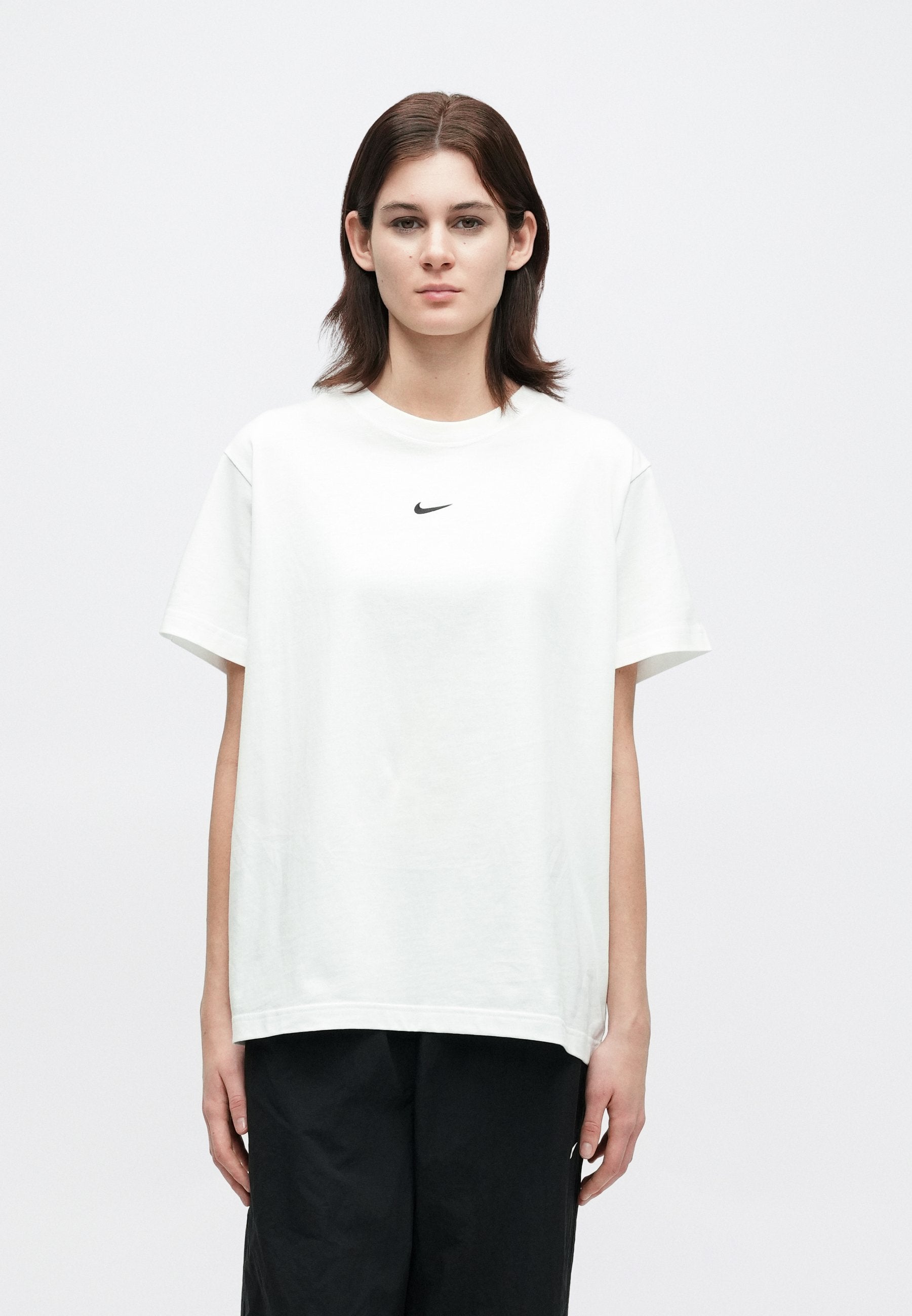 CLASSIC TEE - Basic T-shirt - white/black