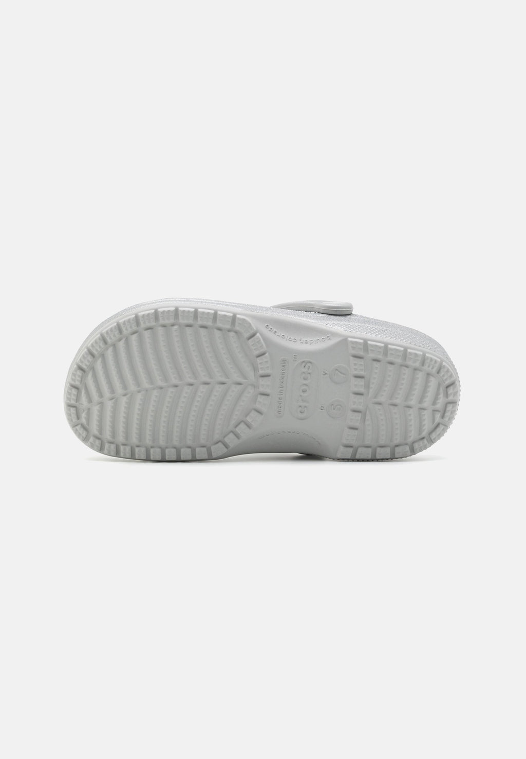 CLASSIC GLITTER - Clogs - silver