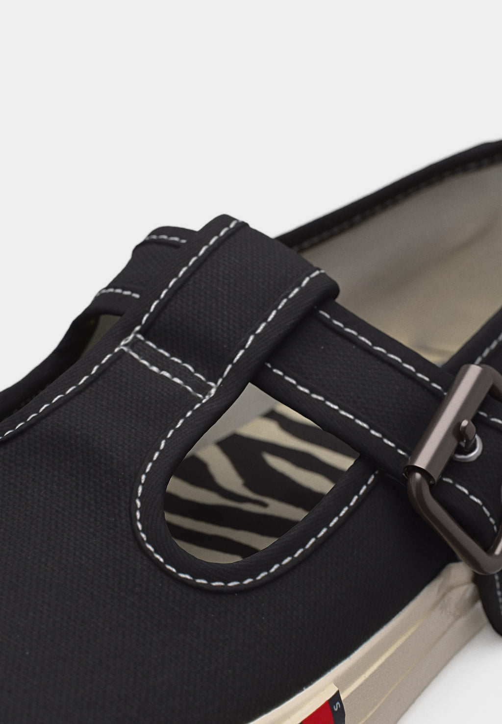 ARCHIVE MARY JANE - Ankle strap ballet pumps - black