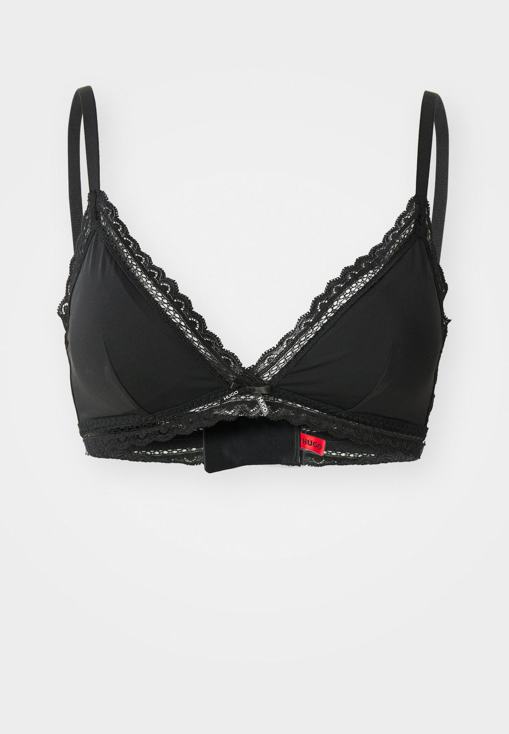UNIQUE - Triangle bra - black