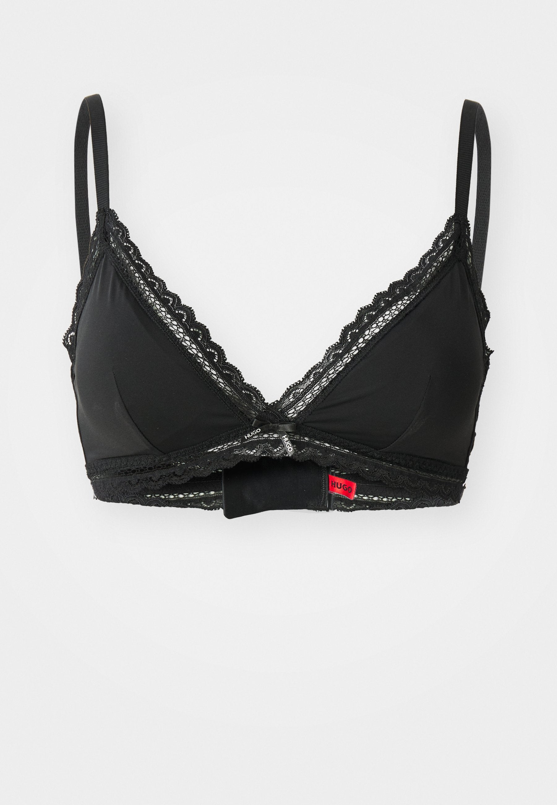 UNIQUE - Triangle bra - black