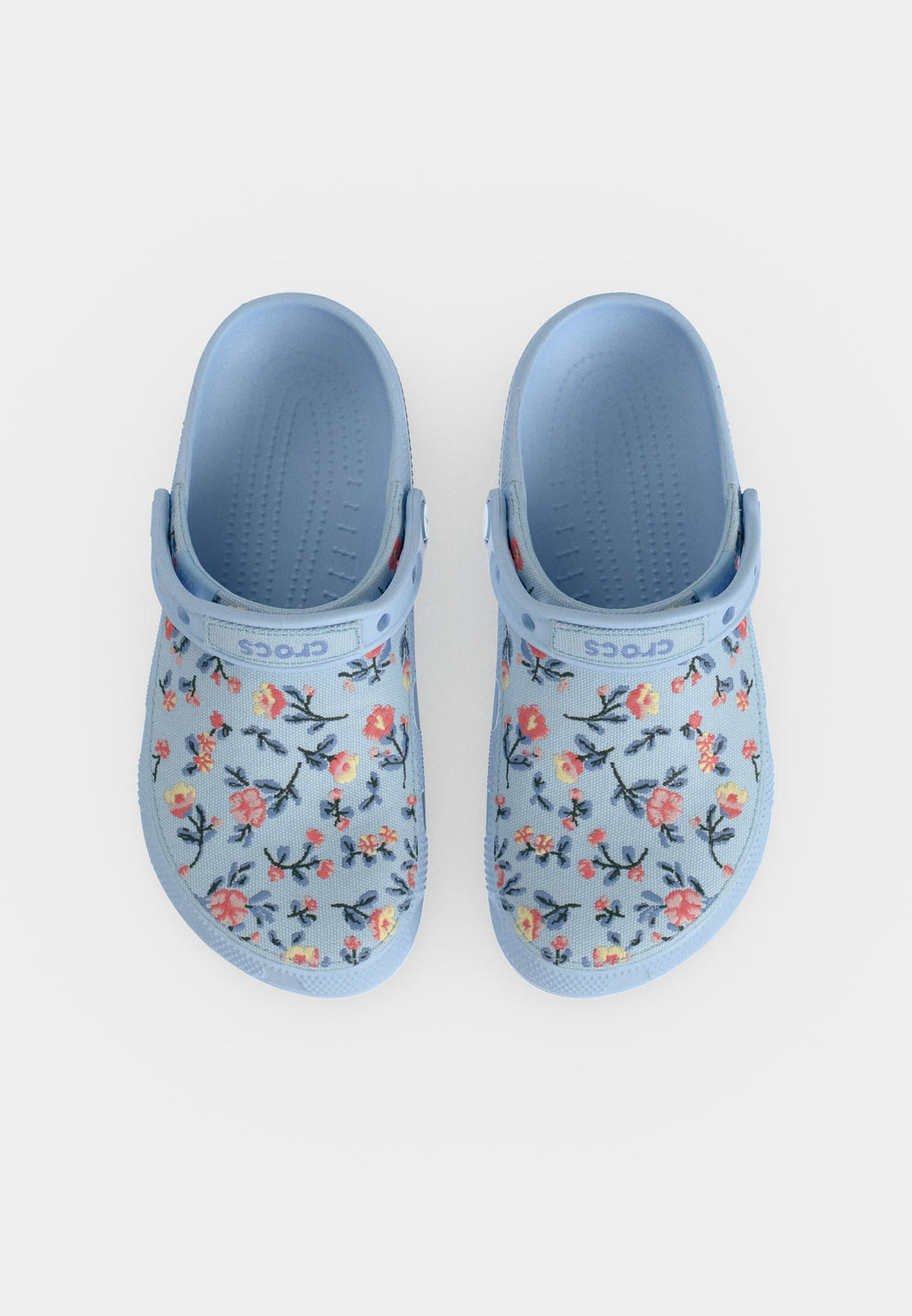 CLASSIC CRAFTED FLORAL UNISEX - Mules - blue frost