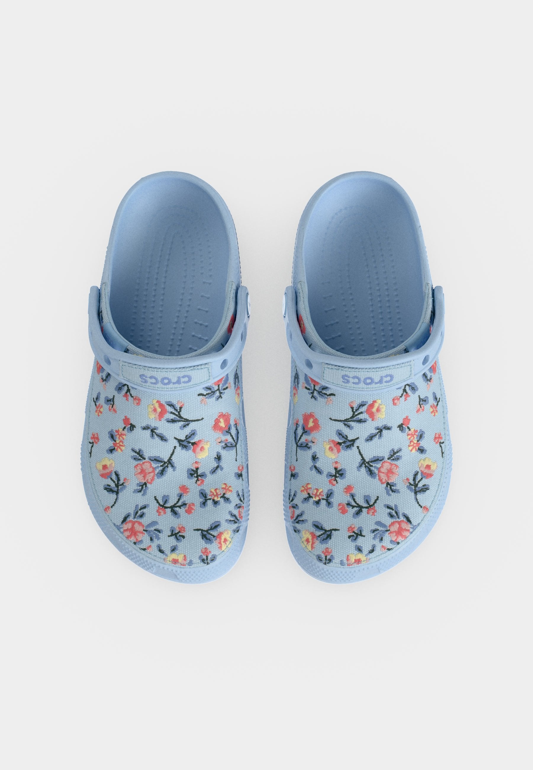 CLASSIC CRAFTED FLORAL UNISEX - Mules - blue frost