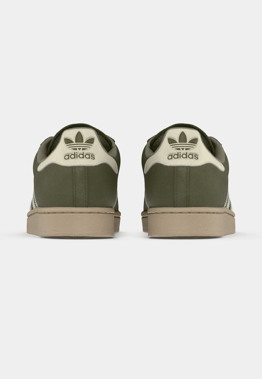 SUPERSTAR II UNISEX - Trainers - olive strata/off white/stone khaki