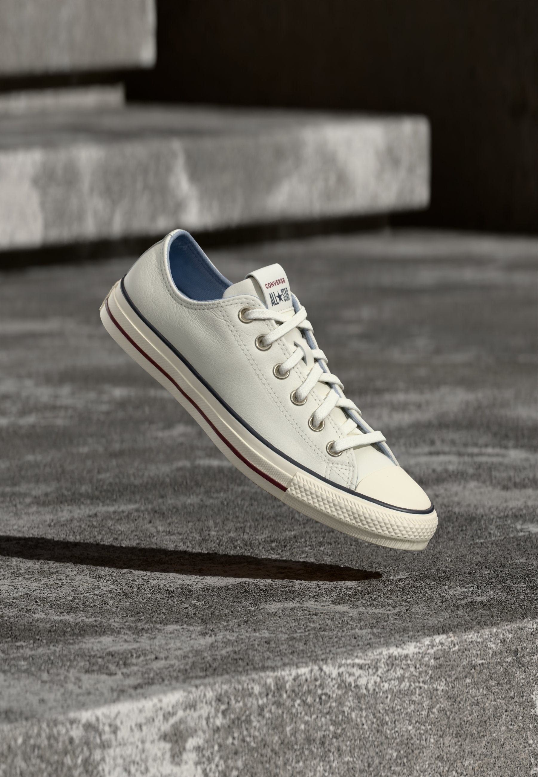 CHUCK TAYLOR ALL STAR - Trainers - white/egret/deep bordeaux