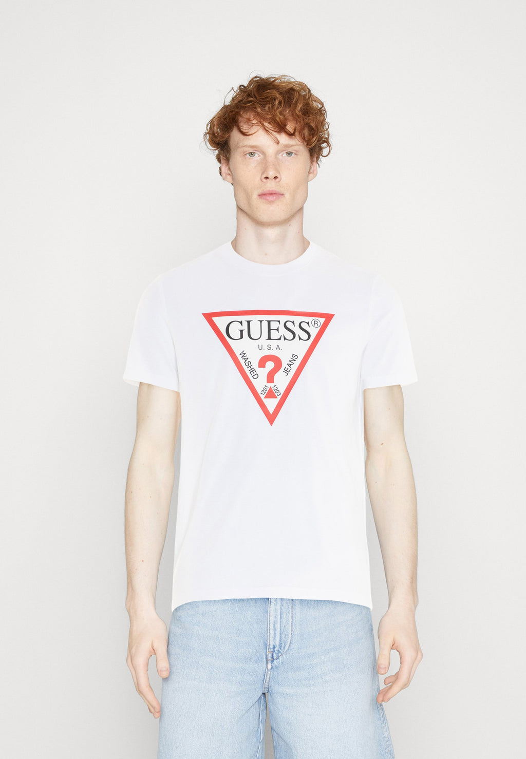 SS ORIGINAL LOGO - Print T-shirt - pure white