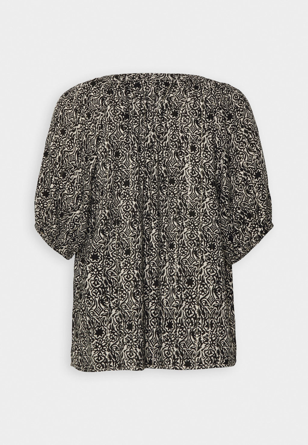 PUFF - Blouse - white/black