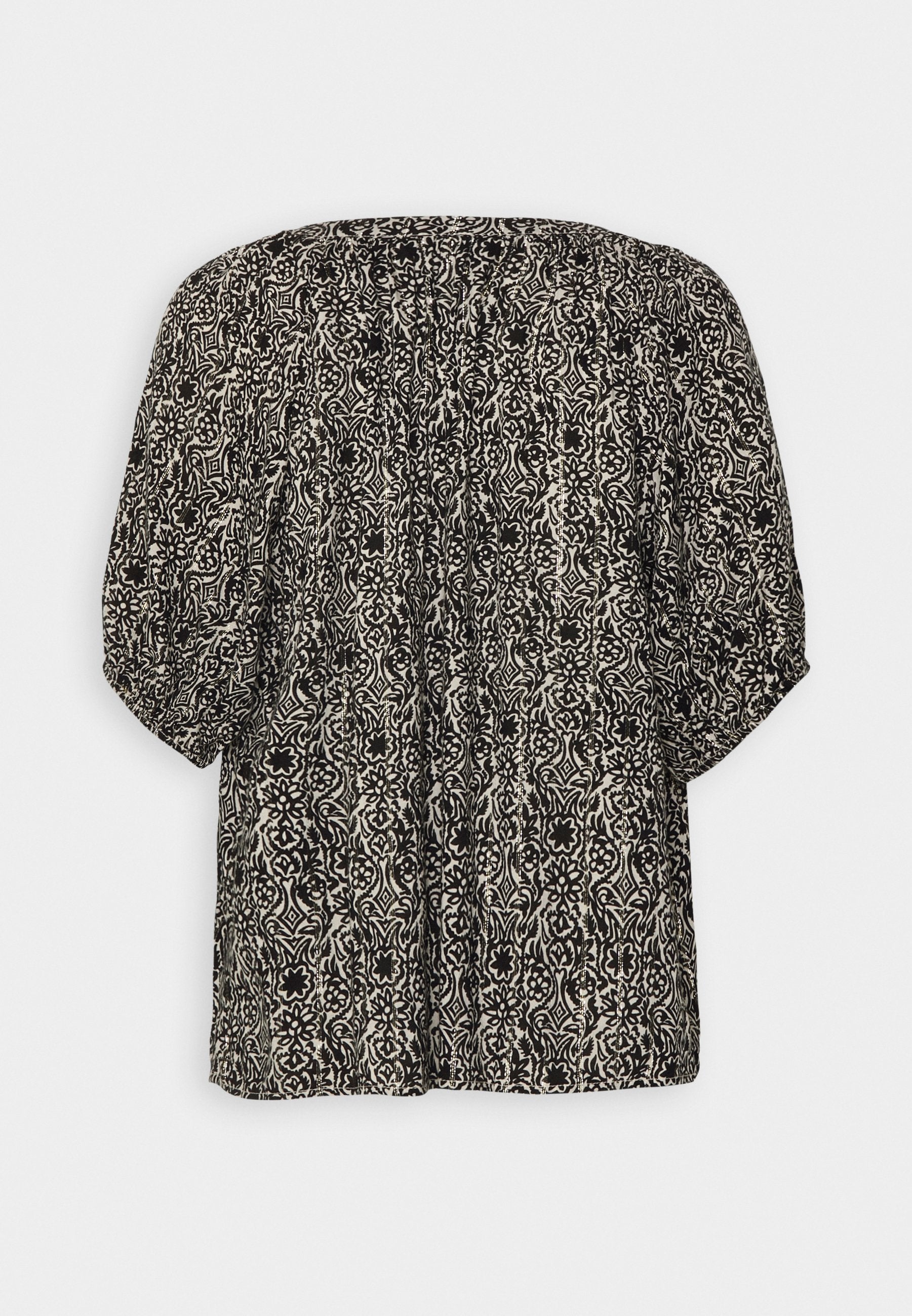 PUFF - Blouse - white/black