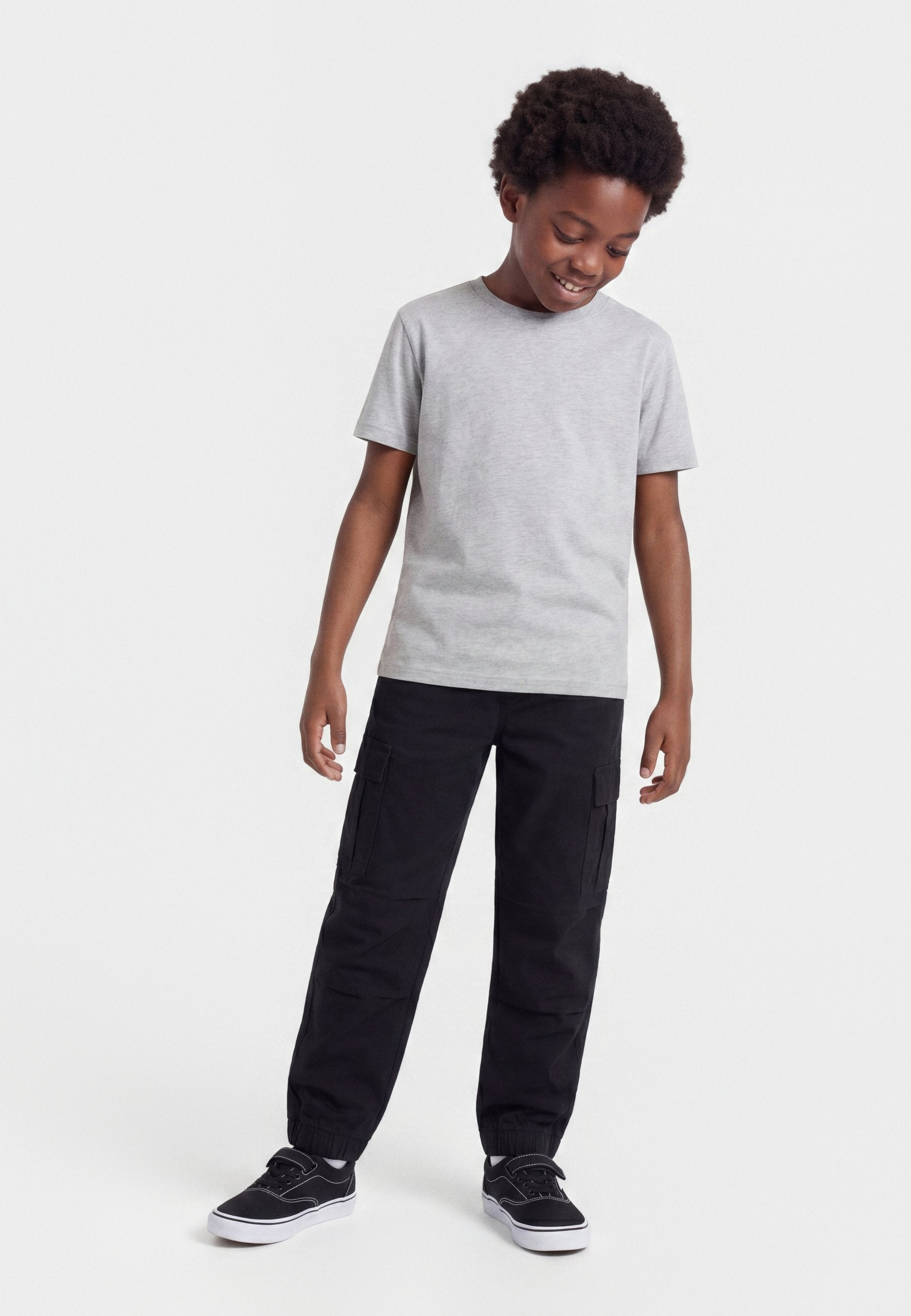 PARACHUTE - Cargo trousers - jet black