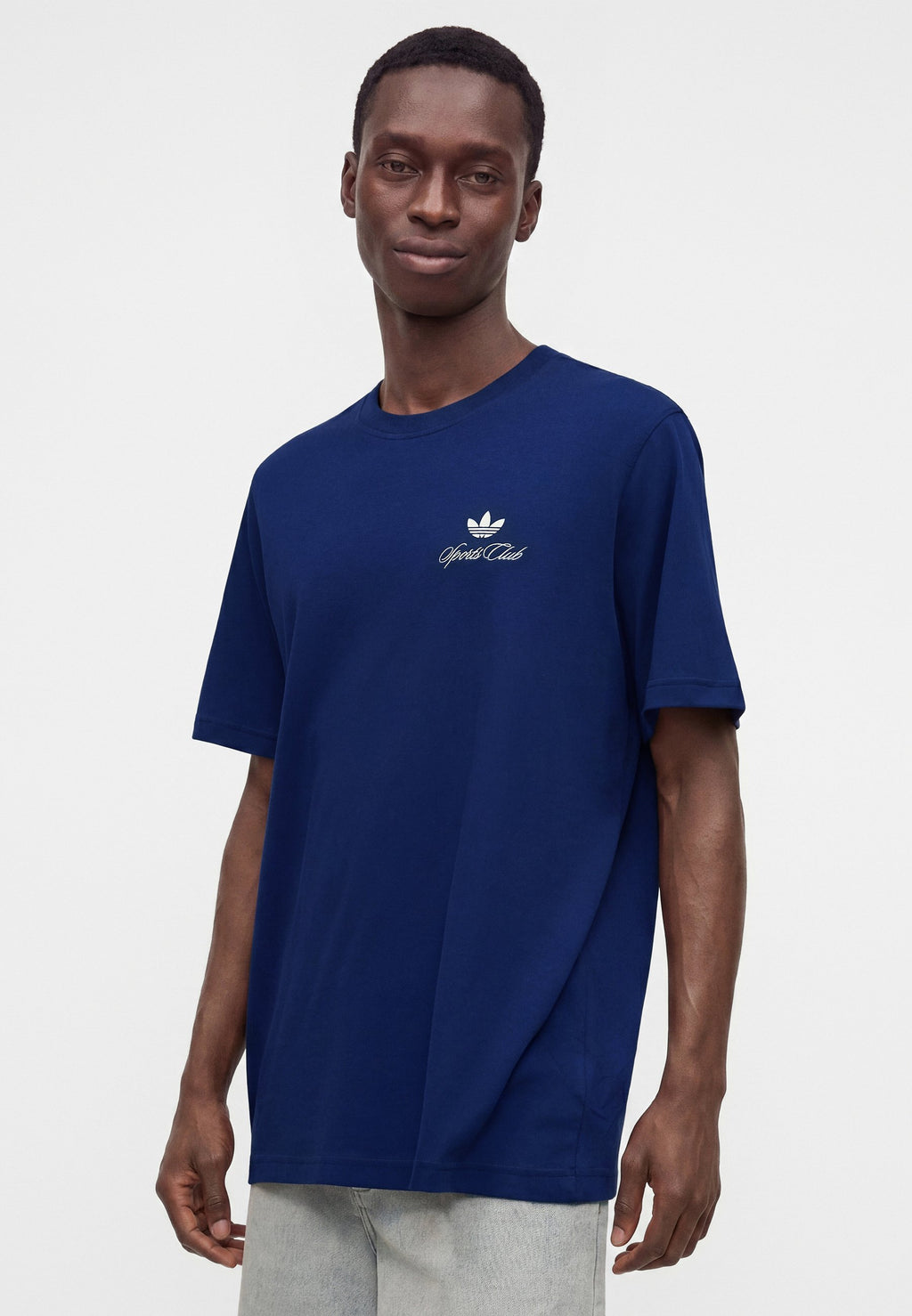 SPORTCLUB LOOSE TEE UNISEX - Print T-shirt - dark blue