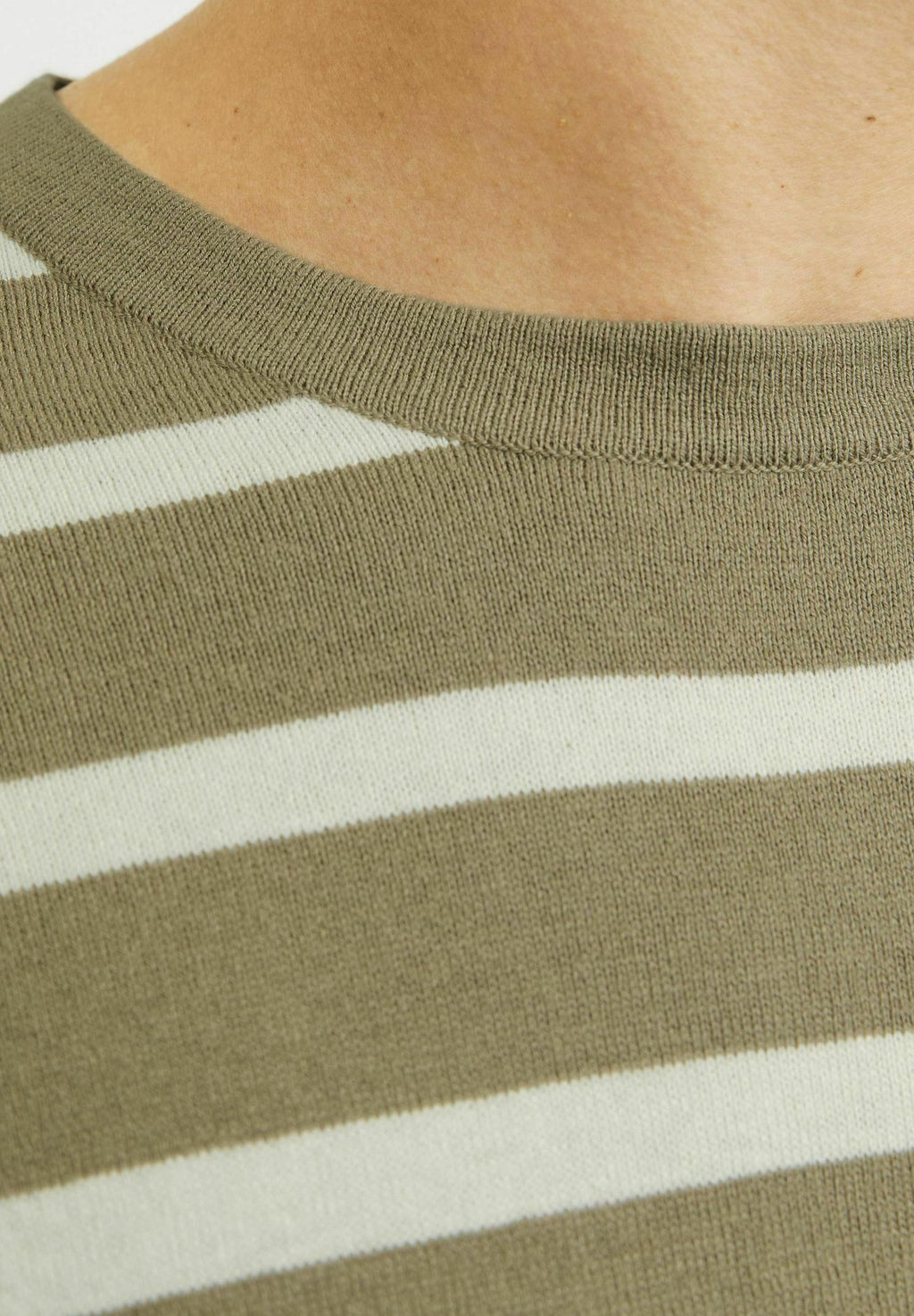 Tricot uni – T-shirt basique – coriandre