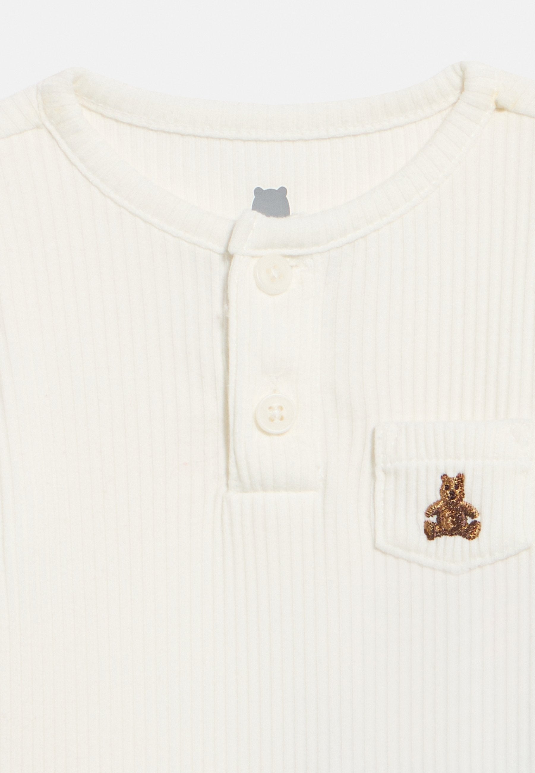 BABY FIRST FAVORITES TINYRIB BODYSUIT - Body - new off white