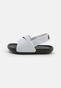 KAWA SLIDE UNISEX - Claquettes de piscine - blanc/noir