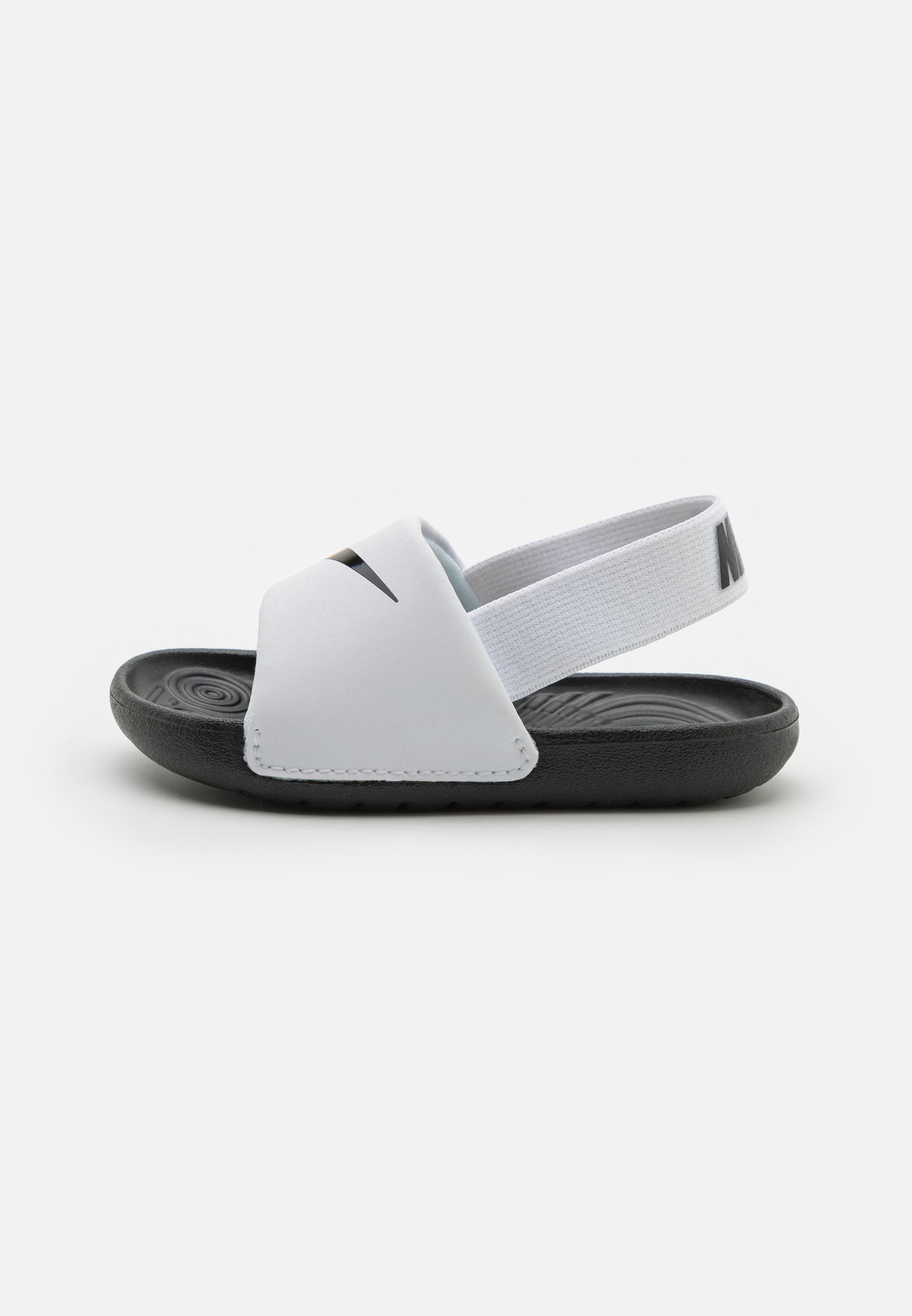 KAWA SLIDE UNISEX - Claquettes de piscine - blanc/noir