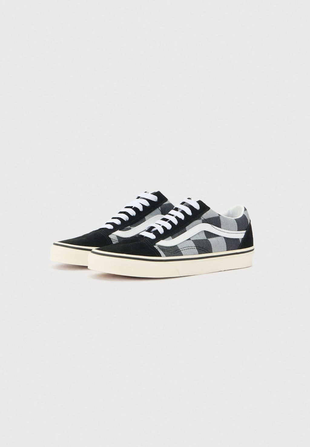 OLD SKOOL UNISEX - Trainers - mono checkerboard black