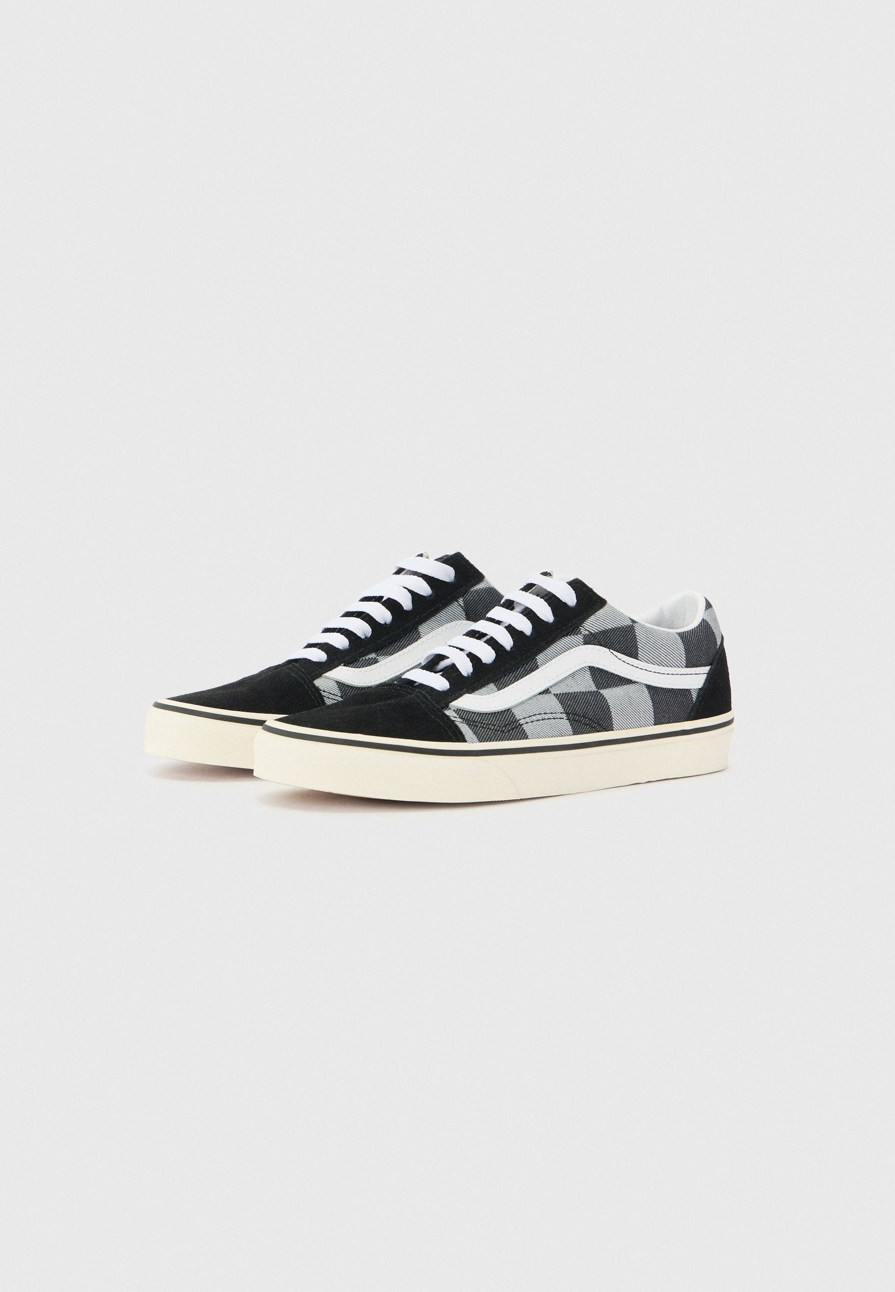 OLD SKOOL UNISEX - Trainers - mono checkerboard black