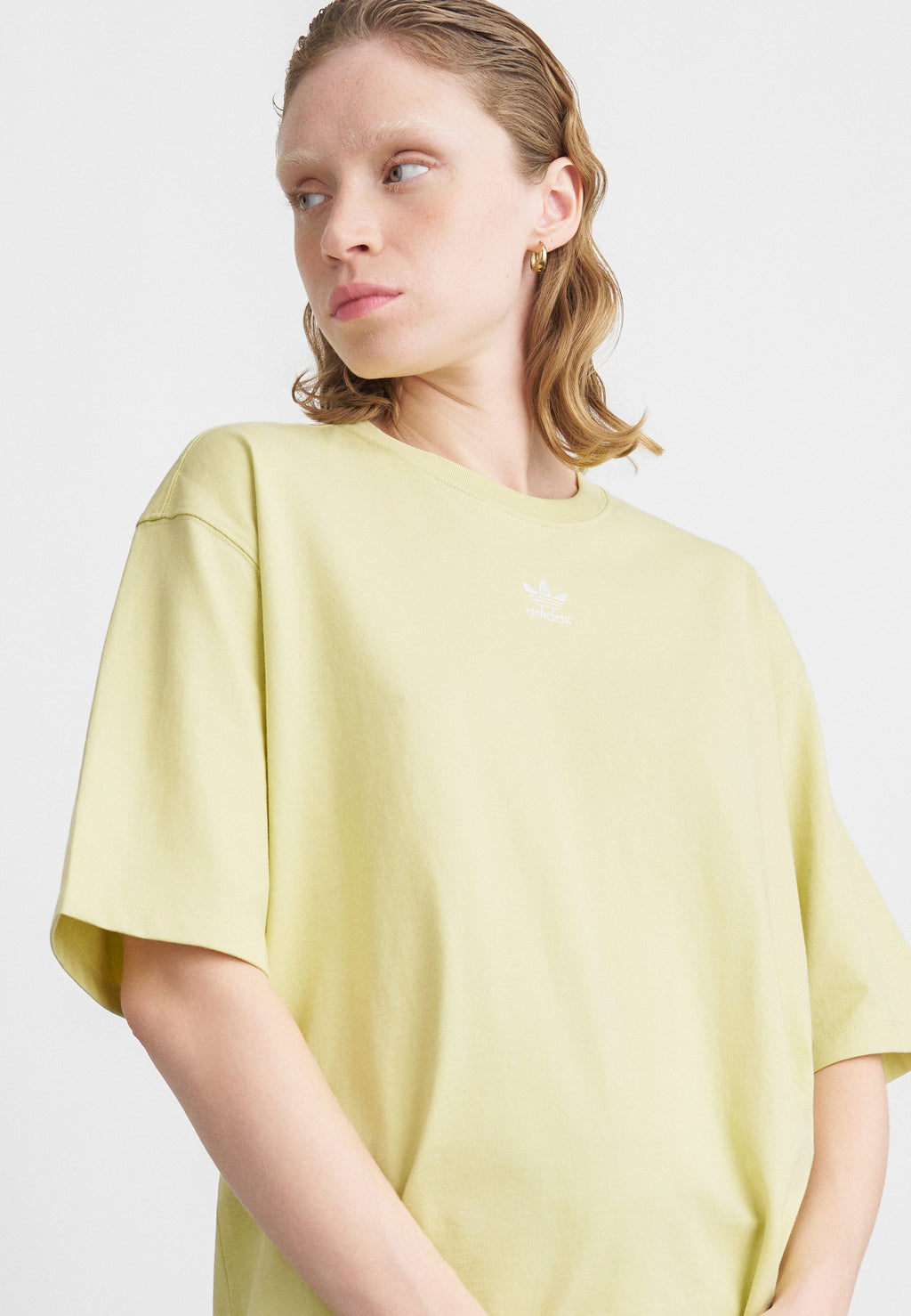 TEE - T-shirt basique - jaune poudré
