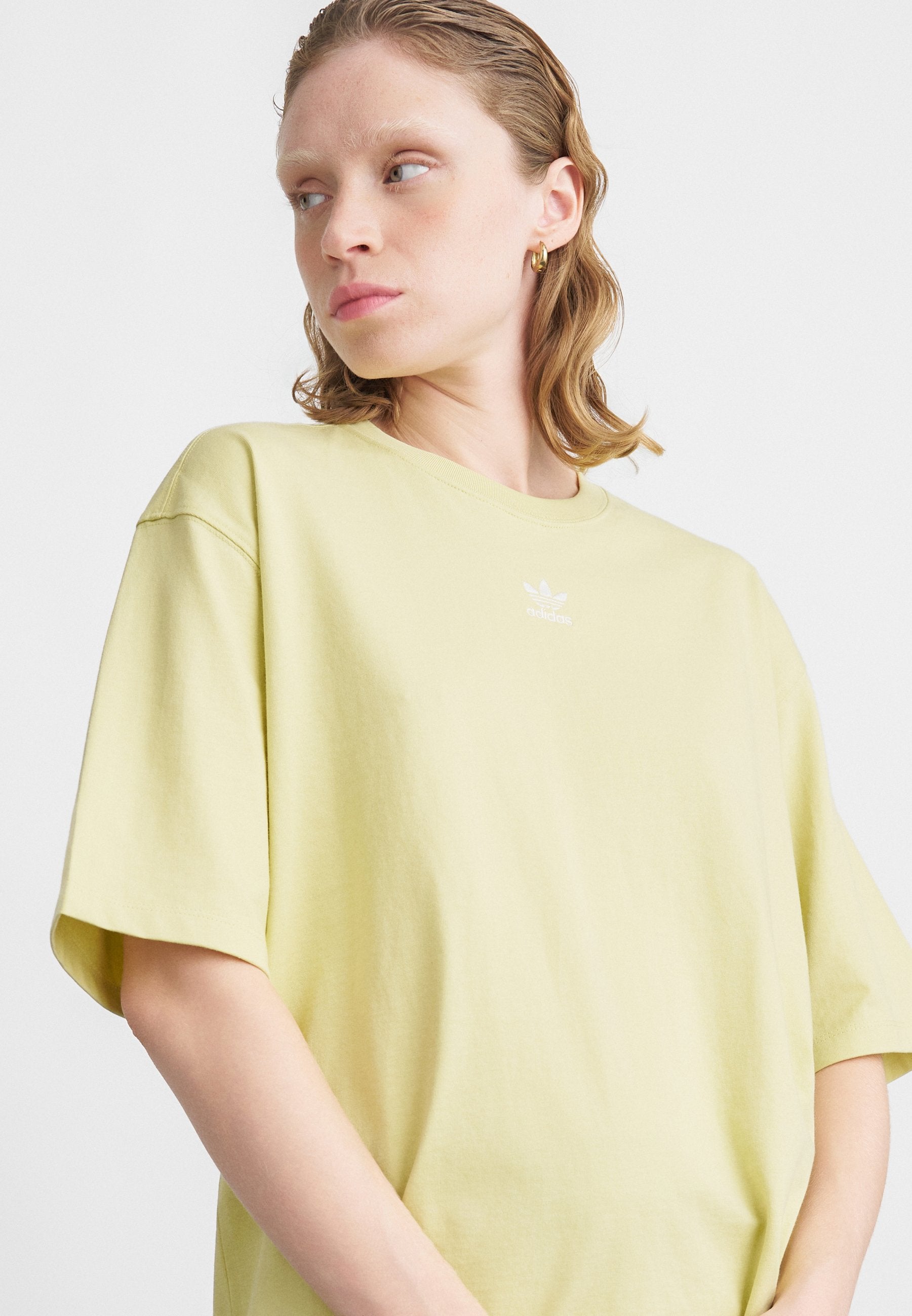 TEE - T-shirt basique - jaune poudré