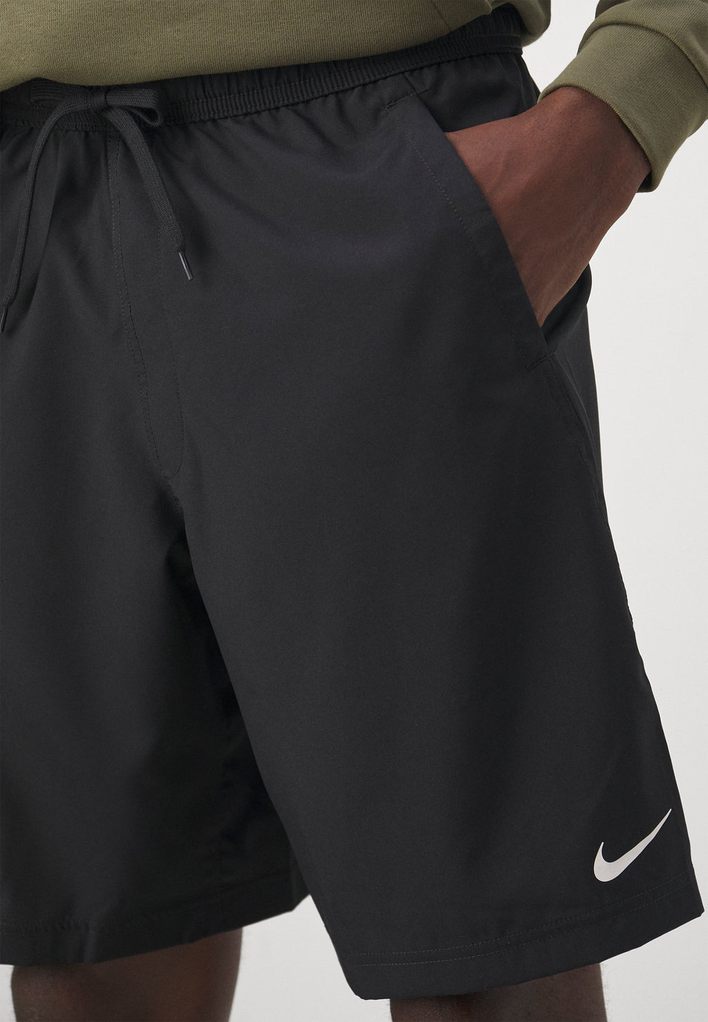 M NK DF FORM 9IN UL SHORT - Sports shorts - black/white