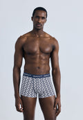 MONOGRAM PRINT TRUNK 3 PACK - Trunks - marine