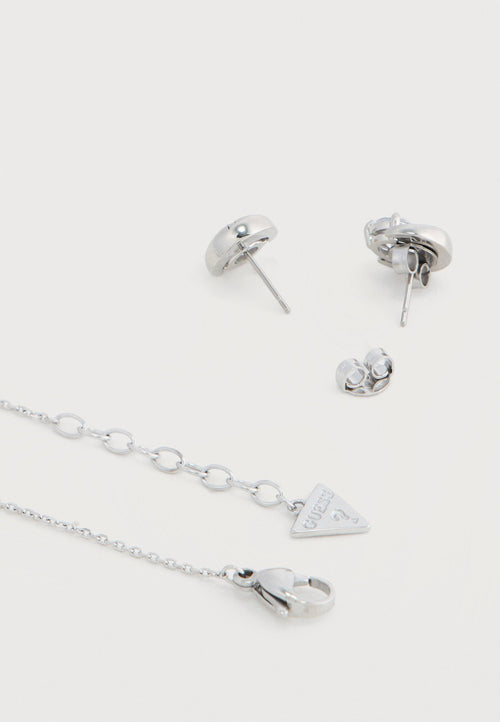 AURORA SET - Earrings - silver-coloured