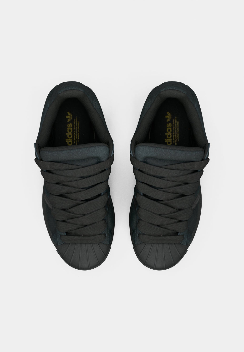 SUPERSTAR ST W - Baskets - noir/or métallisé