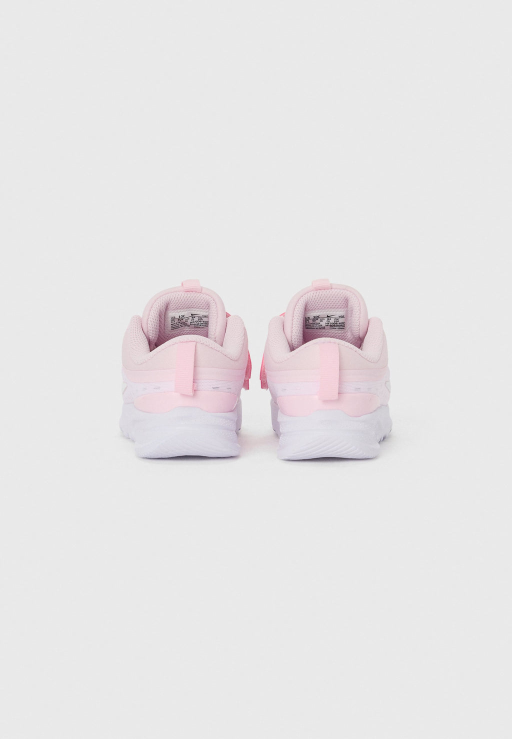 STAR RUNNER 5 - Road running shoes - pink foam/white/pure platinum-coloured