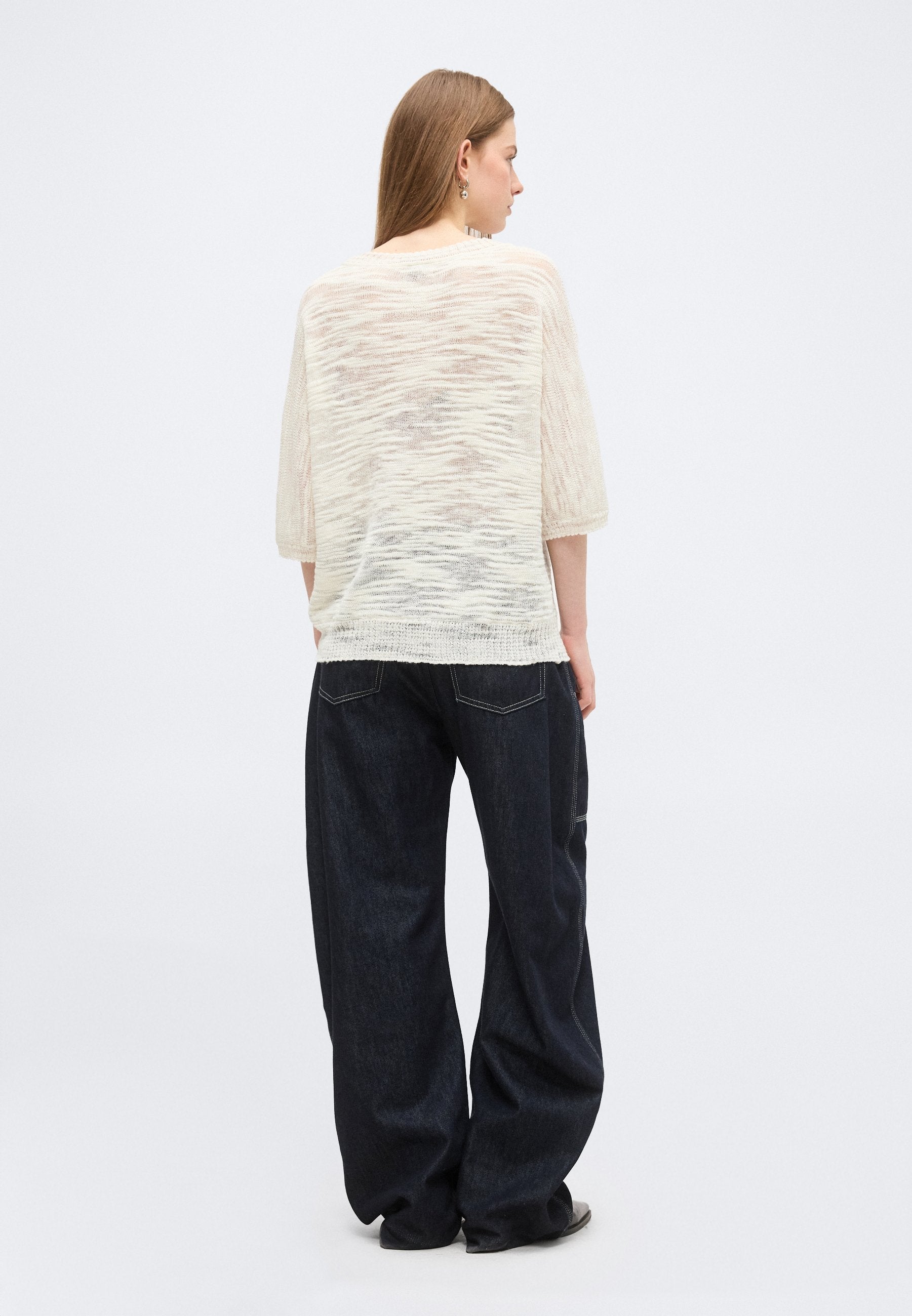 FAROFANO - Jumper - open white