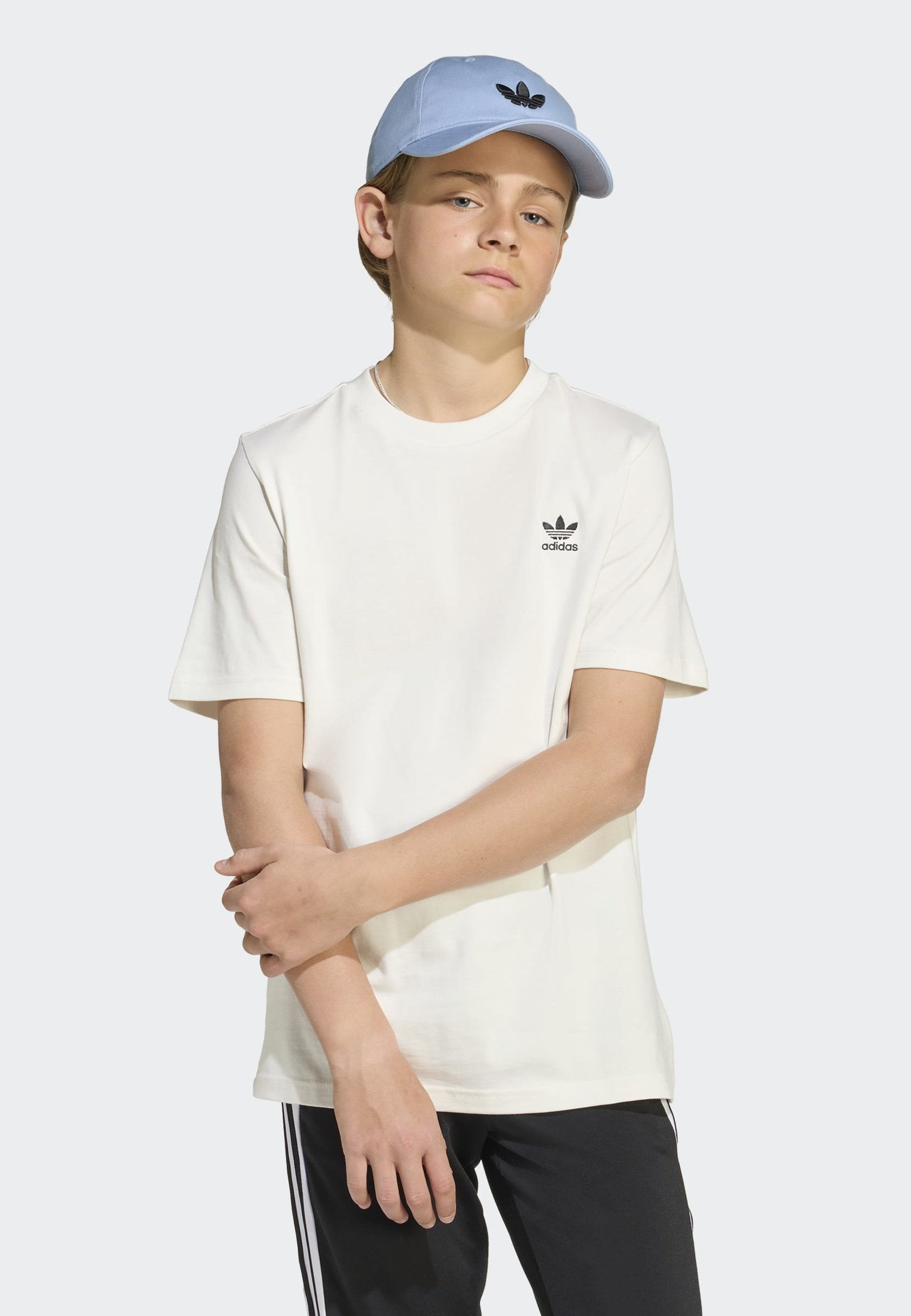 TEE JUNIOR UNISEX - قميص أساسي - أبيض سحابي