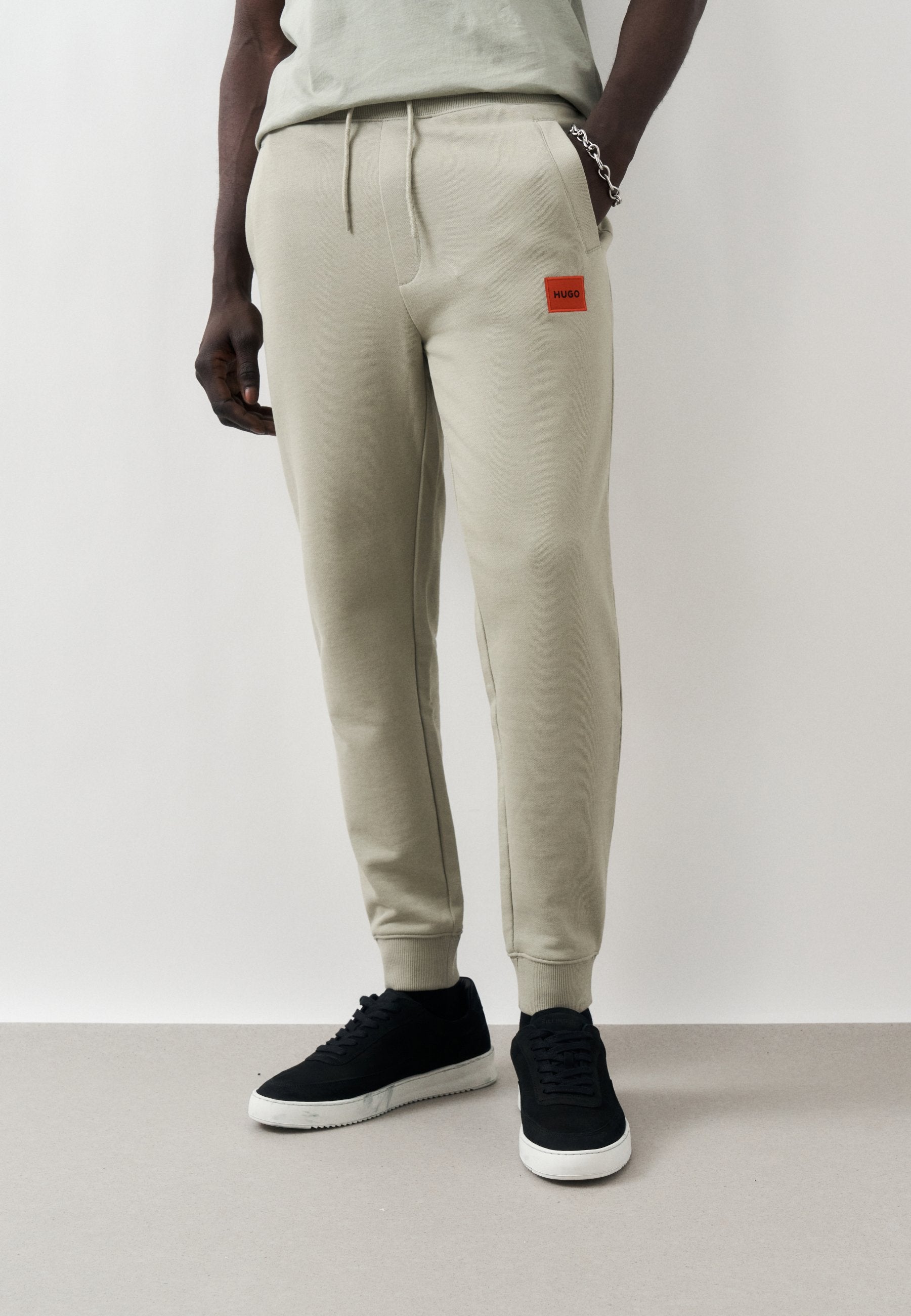 DOAK - Tracksuit bottoms - light green