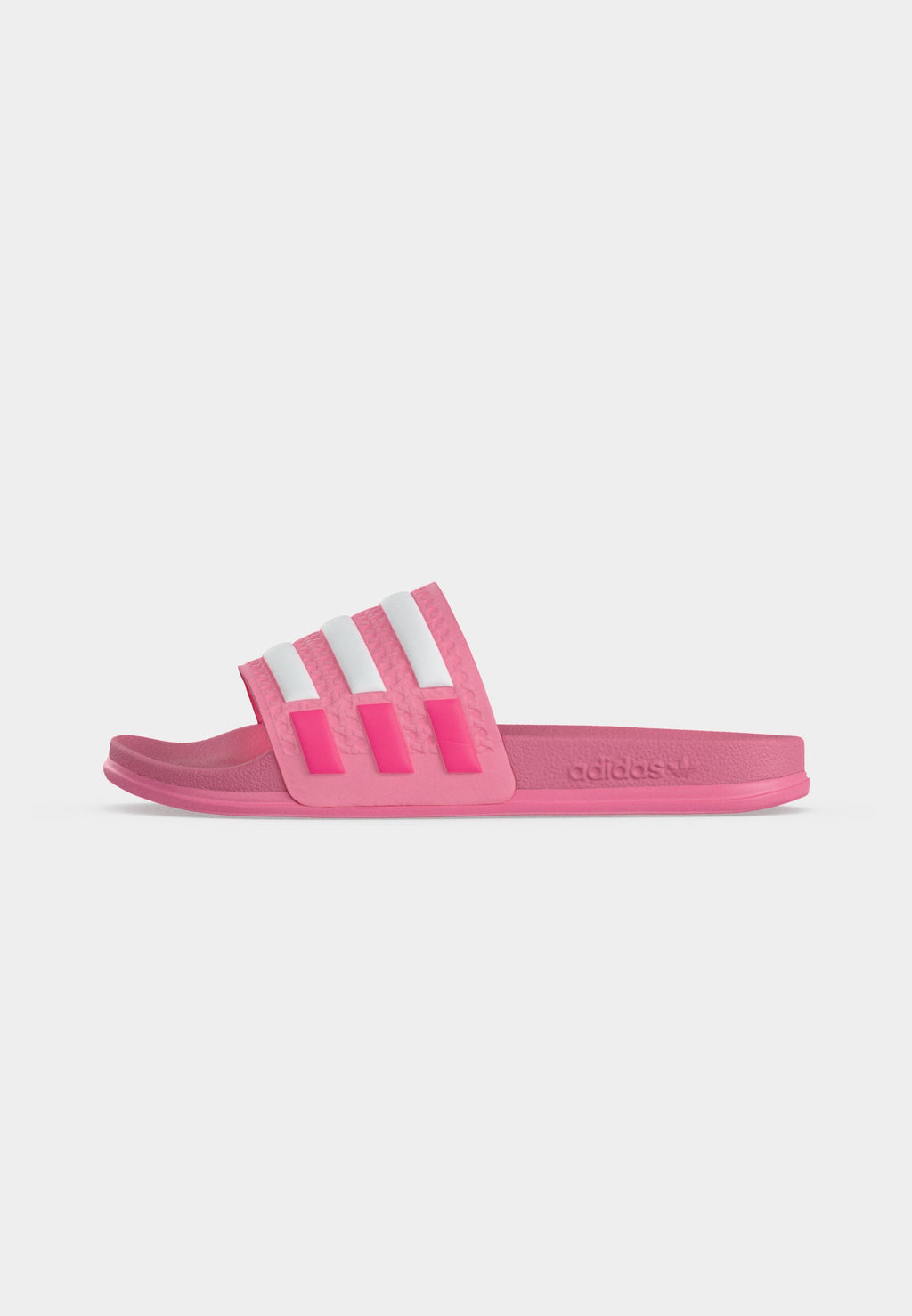 ADILETTE OG - أحذية مريحة - وردي سعيد/أبيض/وردي لامع