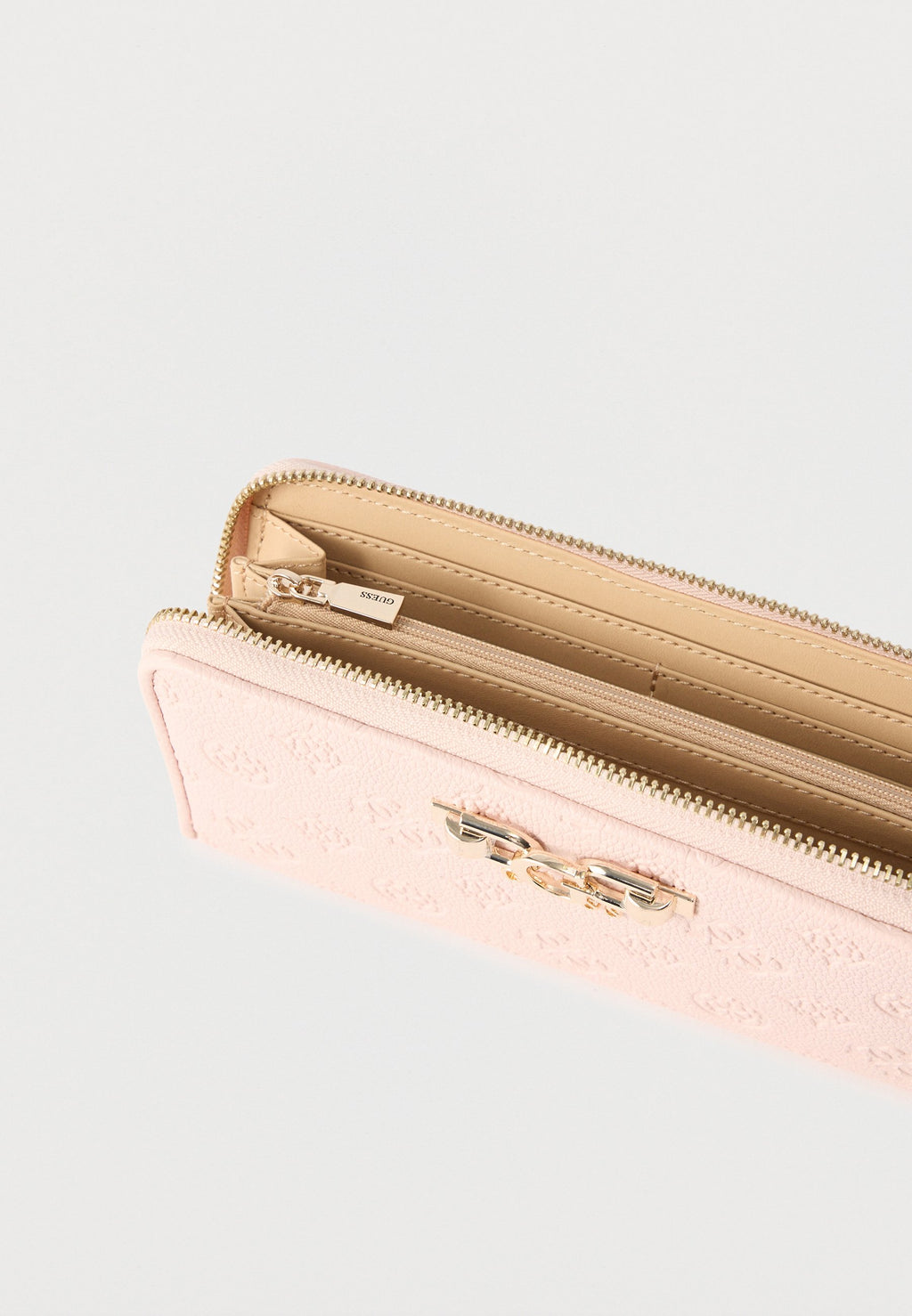 ANISE GRAND PORTEFEUILLE ZIPPÉ - Portefeuille - rose clair