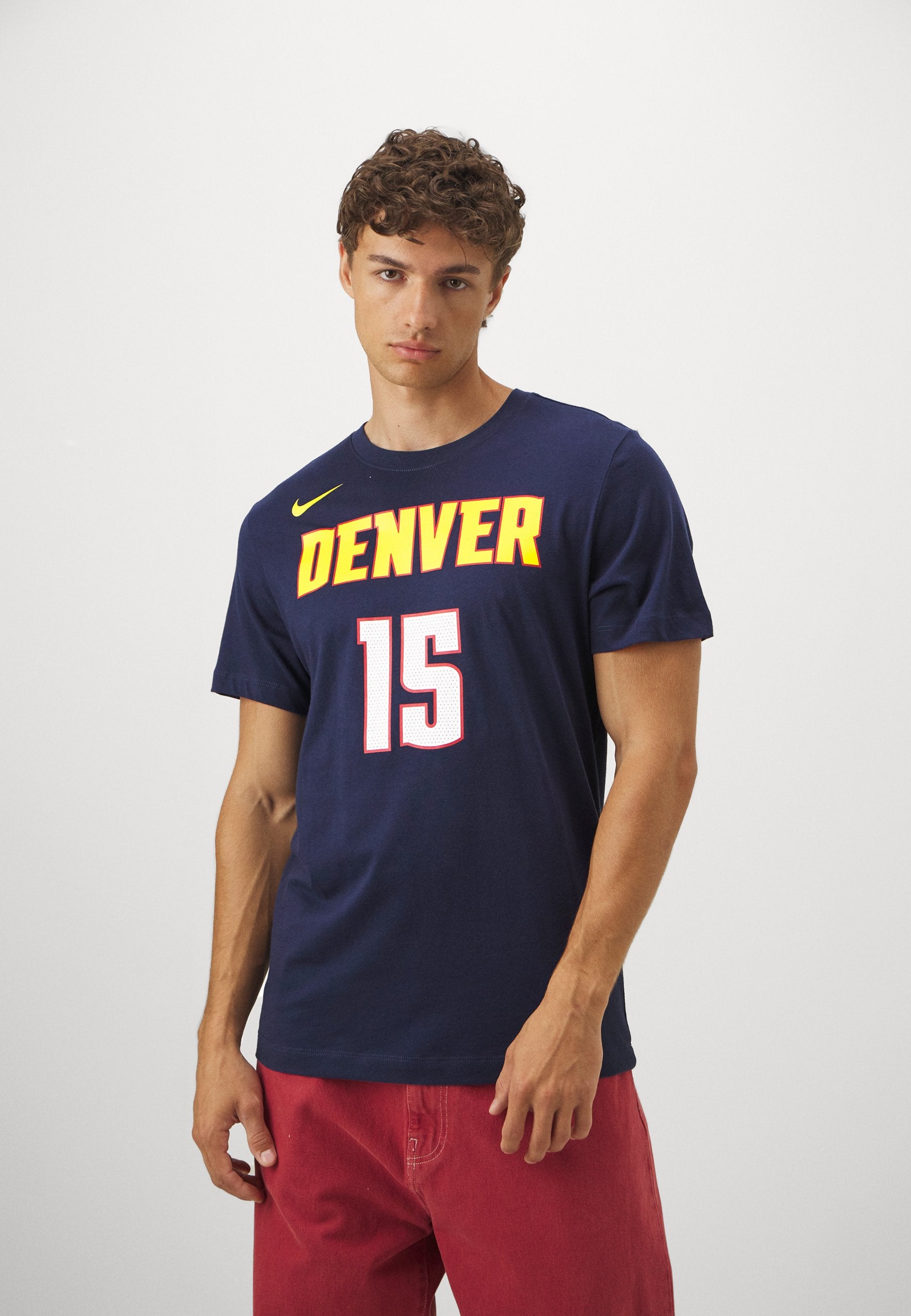 NBA DENVER NUGGETS NIKOLA JOKIC NAME AND NUMBER TEE - NBA jersey - college navy/jokic nikola