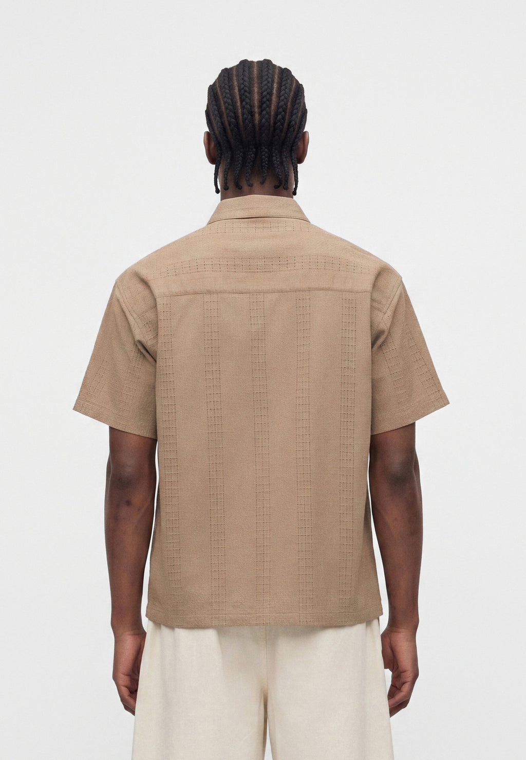 JORMENTON OPEN SHIRT - Shirt - vintage khaki