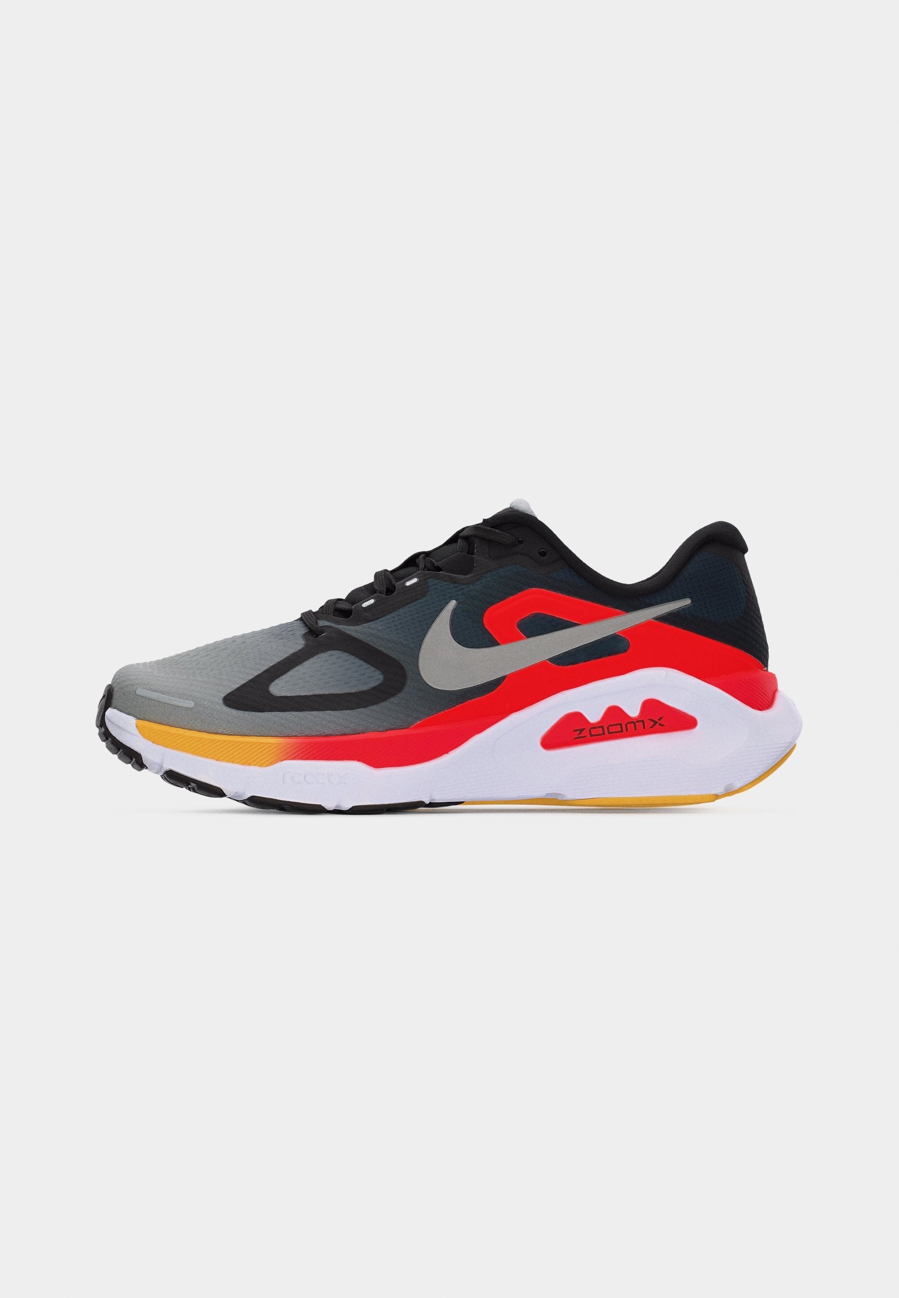 STRUCTURE PLUS - Road running shoes - black/silver-coloured/light smoke grey