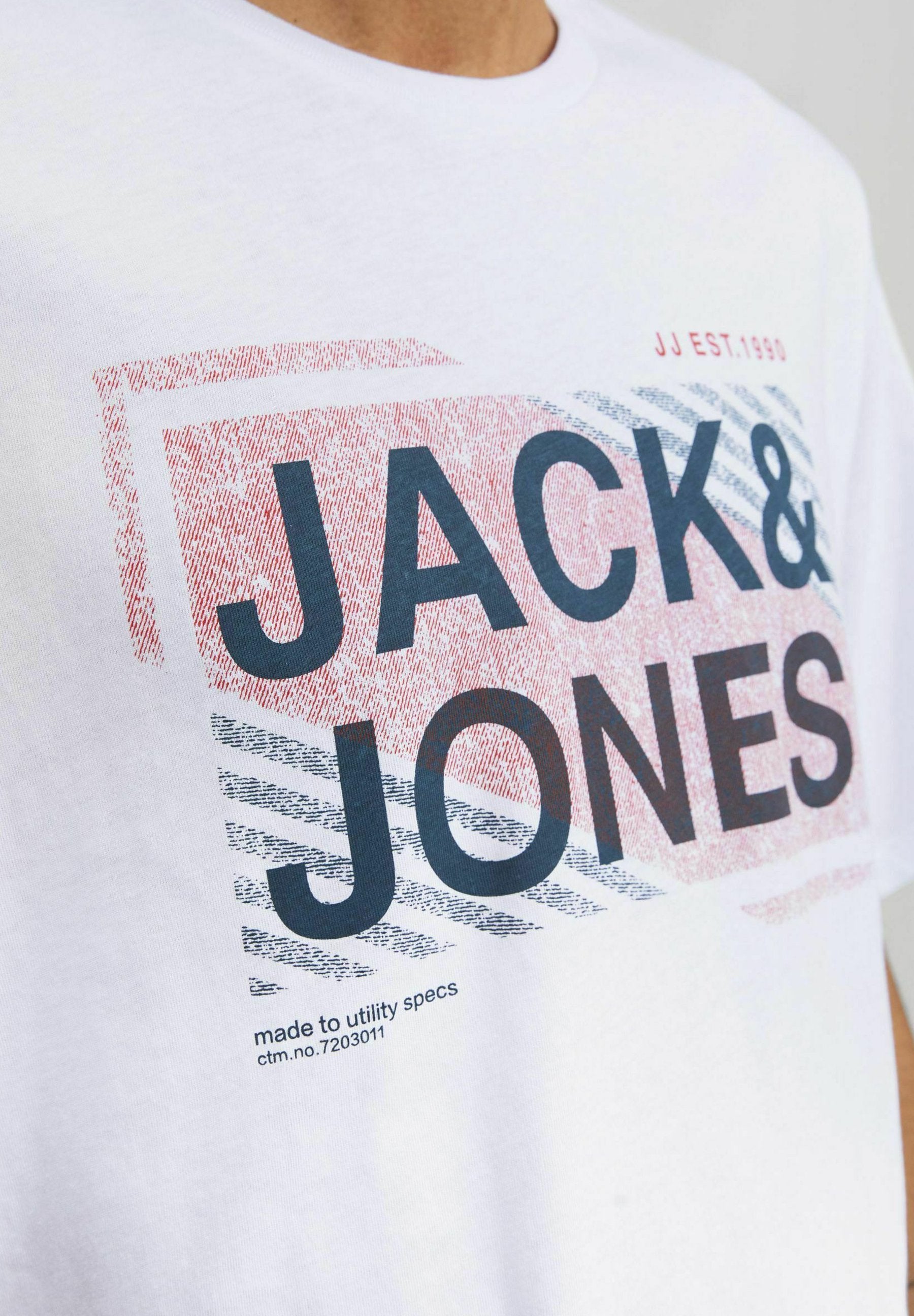 3-pack Printed - Print T-shirt - black