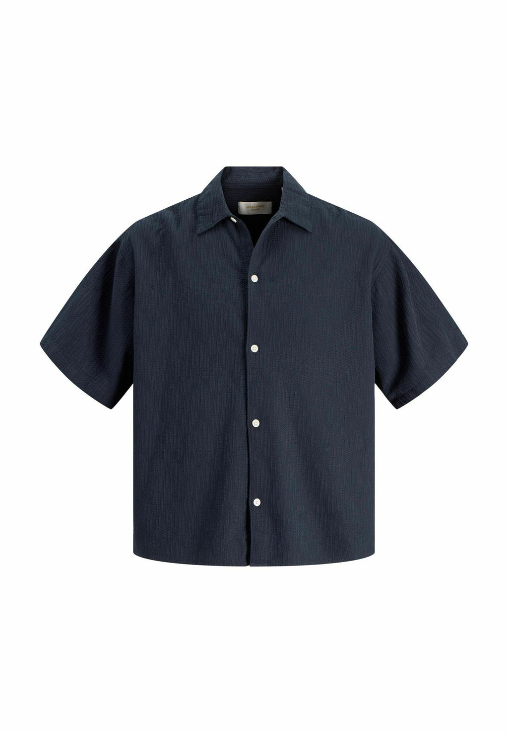 JORMONTAUK WAVY TEXTURE SHIRT SS SN - Shirt - sky captain