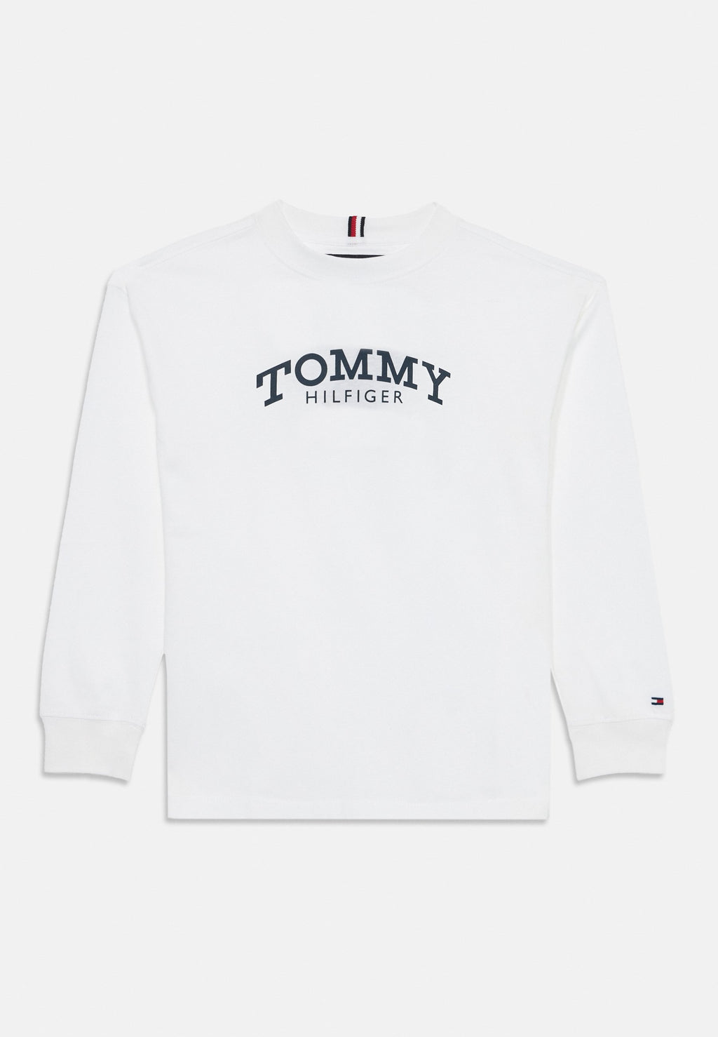 LOGO PRINT LONG SLEEVE T-SHIRT - Long sleeved top - white