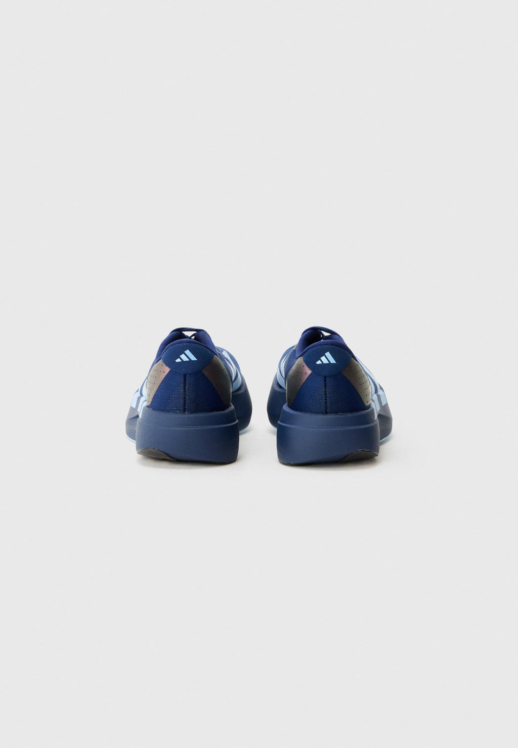 ADIZERO EVO SL J UNISEX - Chaussures de running sur route - bleu foncé/bleu fluo/noir