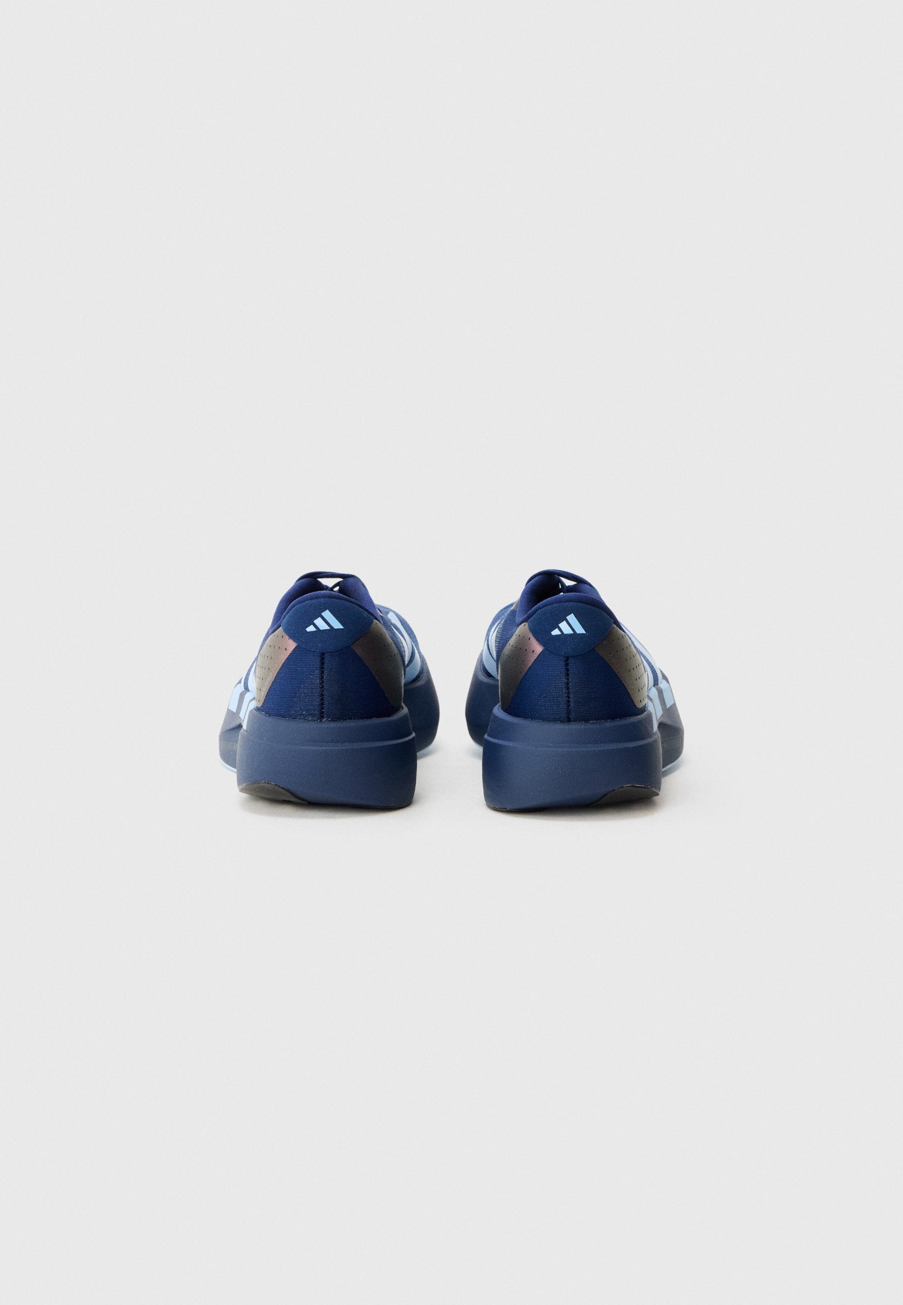ADIZERO EVO SL J UNISEX - Chaussures de running sur route - bleu foncé/bleu fluo/noir