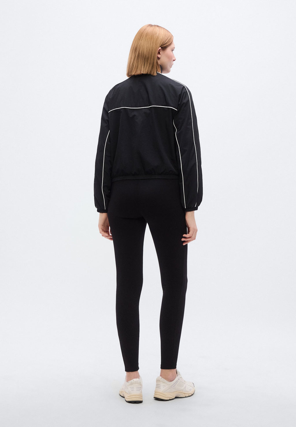 PIPING JACKET - Summer jacket - black