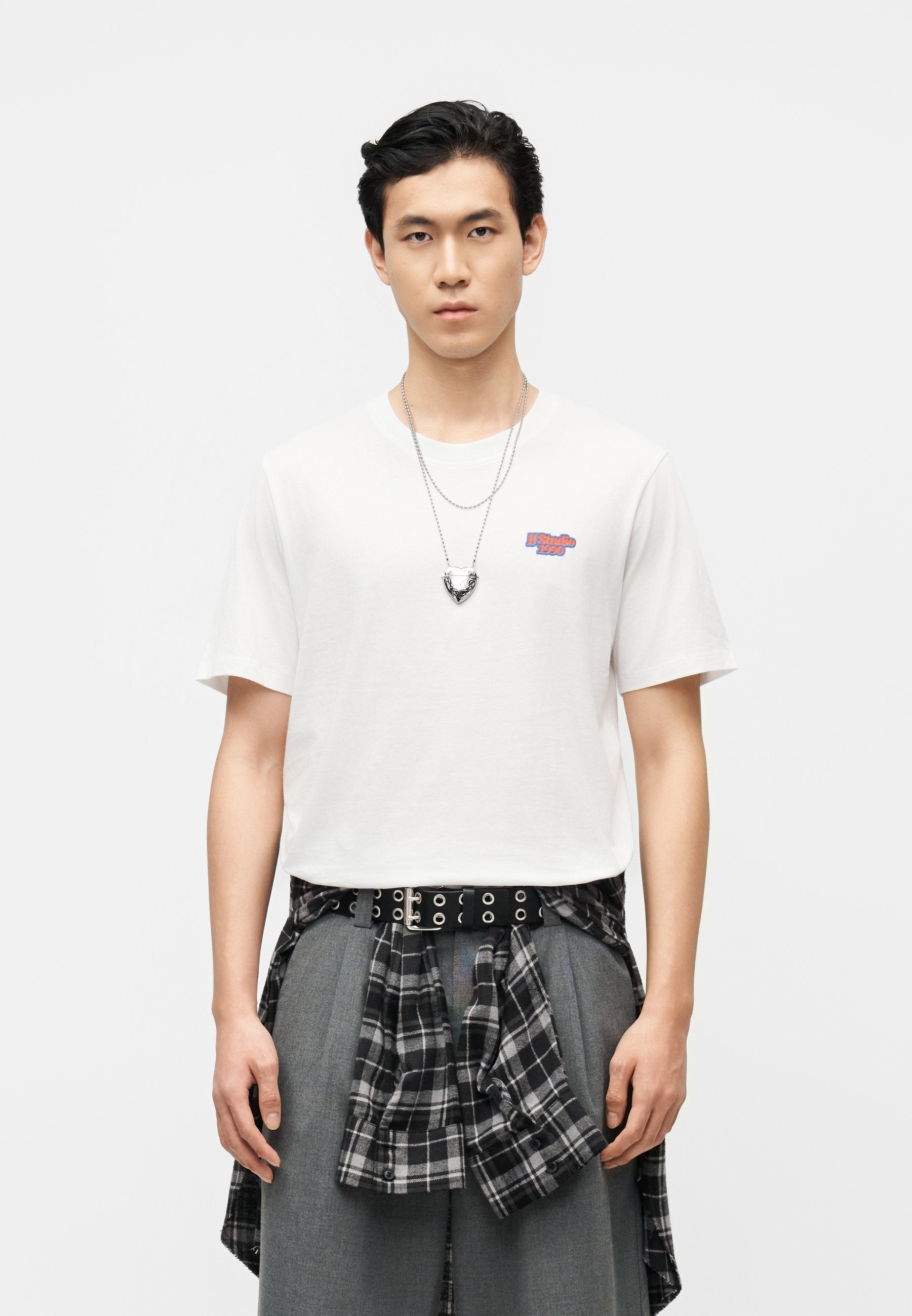 JJSEATTLE TEE CREW NECK - Basic T-shirt - bright white