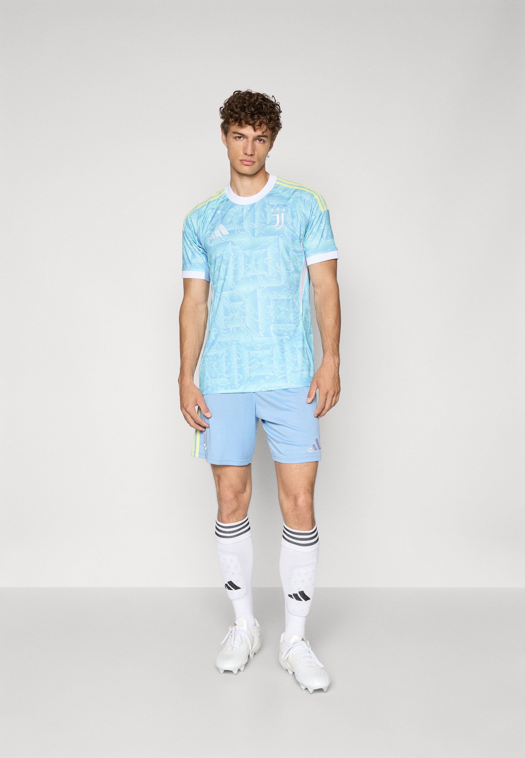 JUVENTUS 25/26 AWAY JERSEY - Sports T-shirt - ash blue