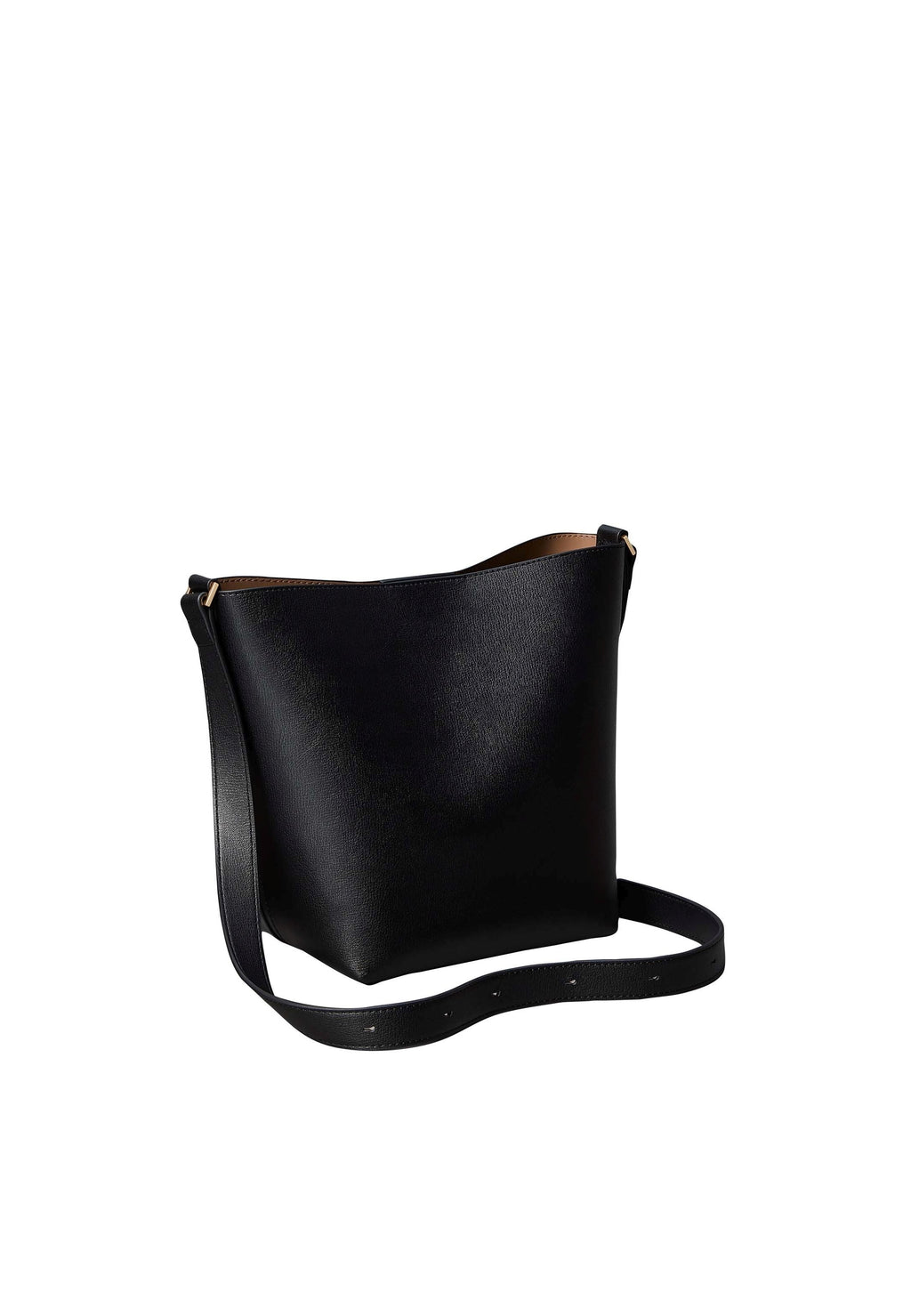 LOGO FEUILLE SAC SEAU MOYEN - Sac à main - black/toasted coconut