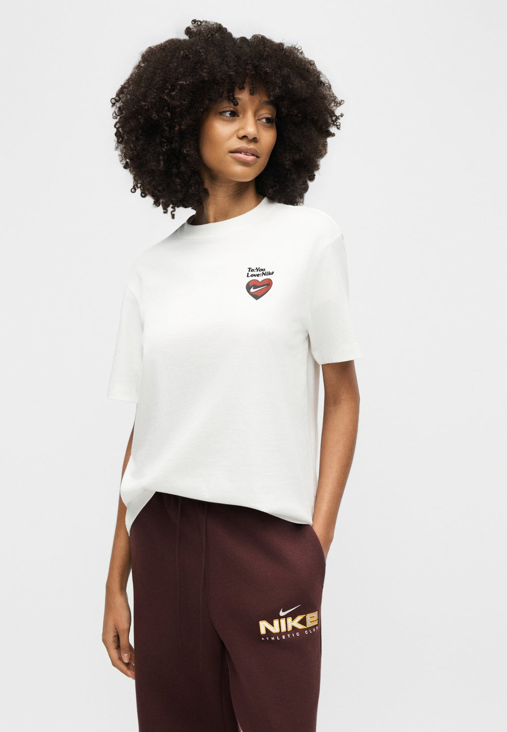 TEE AMPLE - T-shirt imprimé - blanc
