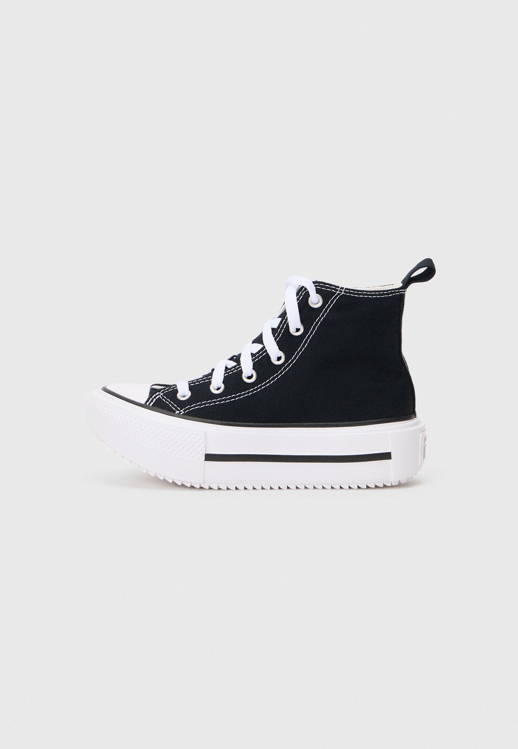CHUCK TAYLOR ALL STAR LIFT DOUBLE STACK - Uzun bilekli spor ayakkabı - siyah/beyaz/bej
